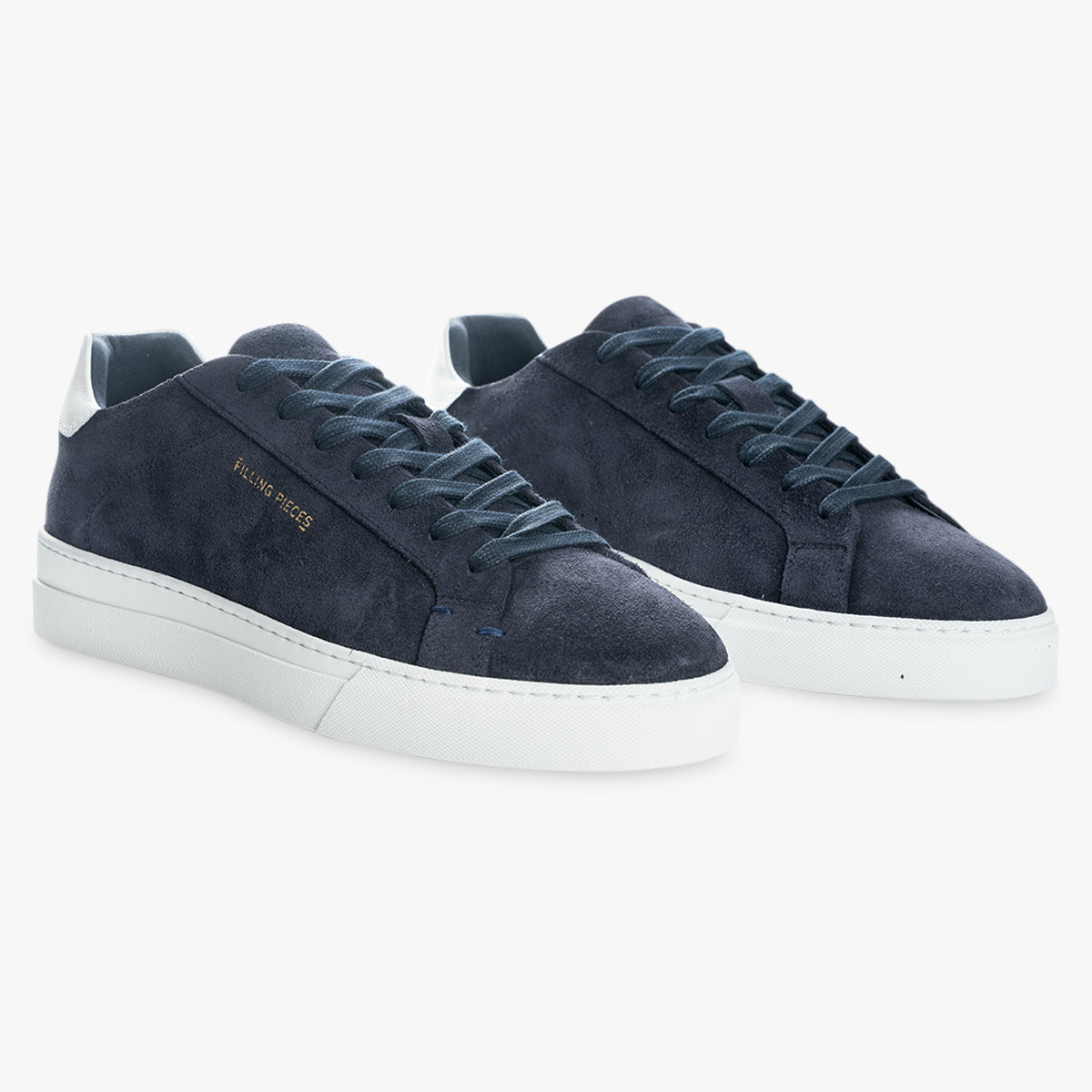 Filling Pieces Sneakers Blauw | Tiebreak Suede