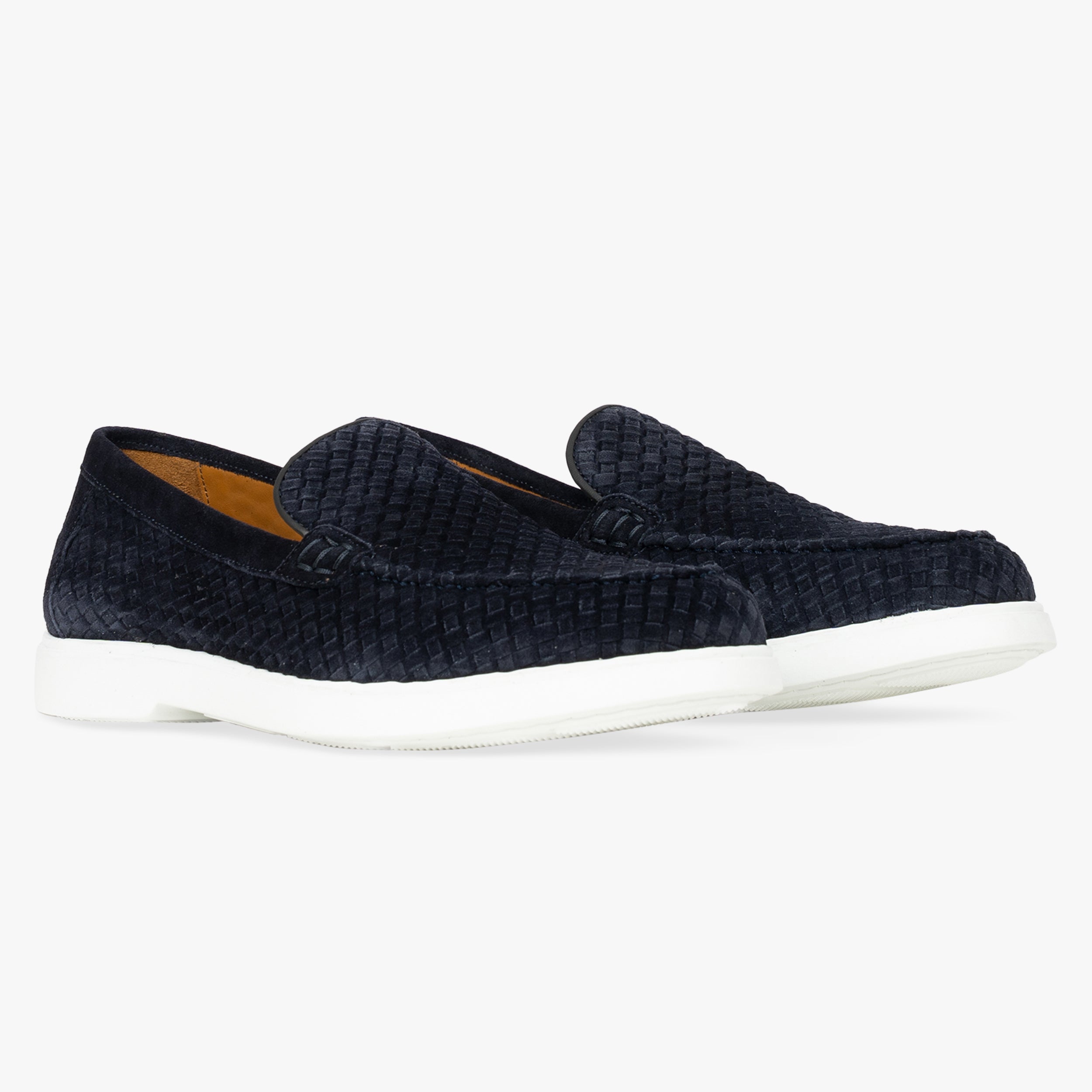 Calce Gevlochten Loafer Blauw | Edwin