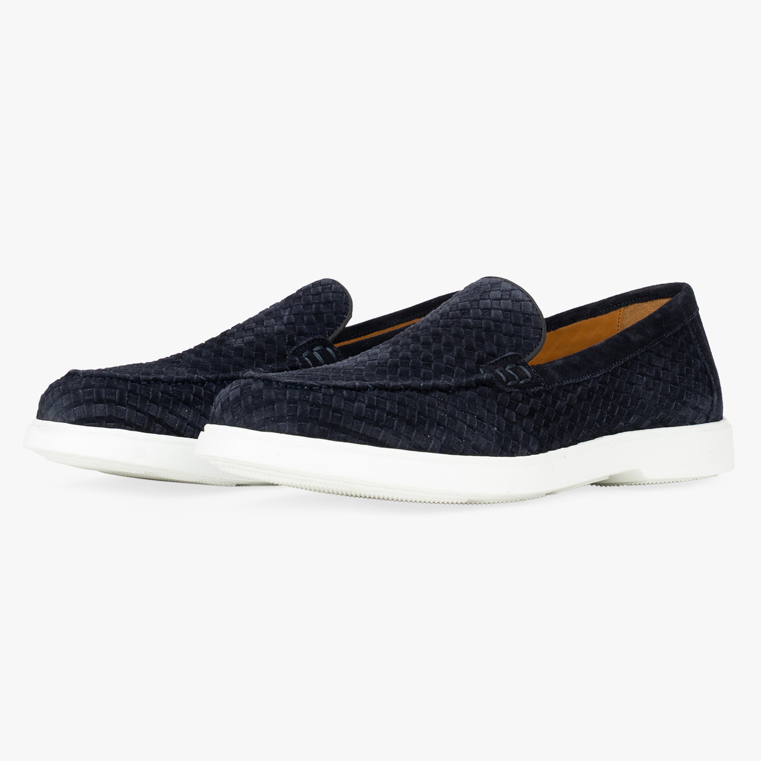 Calce Gevlochten Loafer Blauw | Edwin