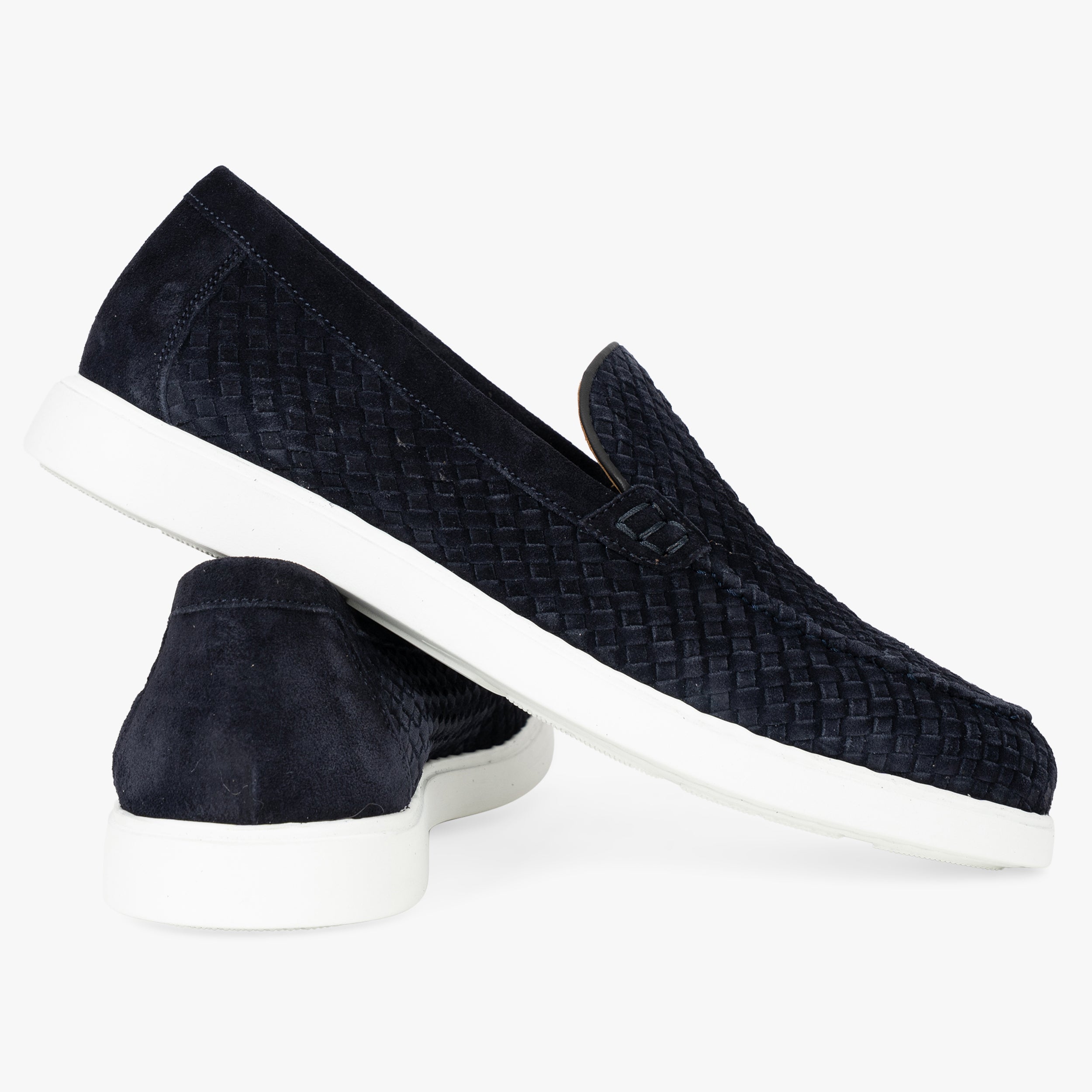 Calce Gevlochten Loafer Blauw | Edwin