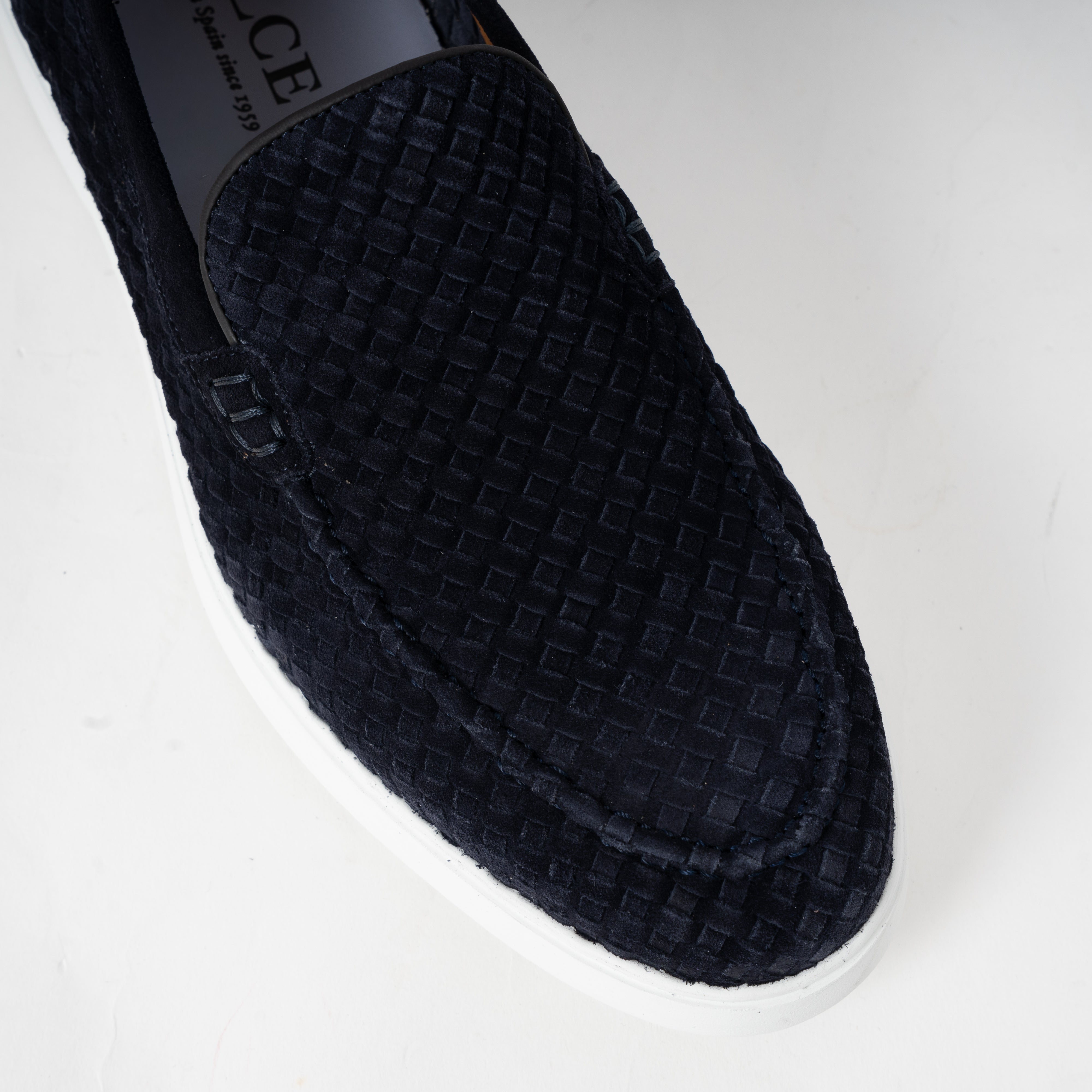 Calce Gevlochten Loafer Blauw | Edwin