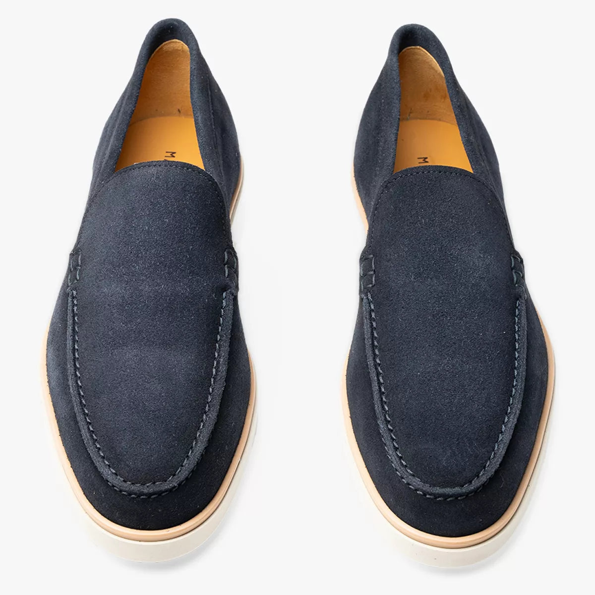 Magnanni Loafer Donkerblauw Suède | Lourenco