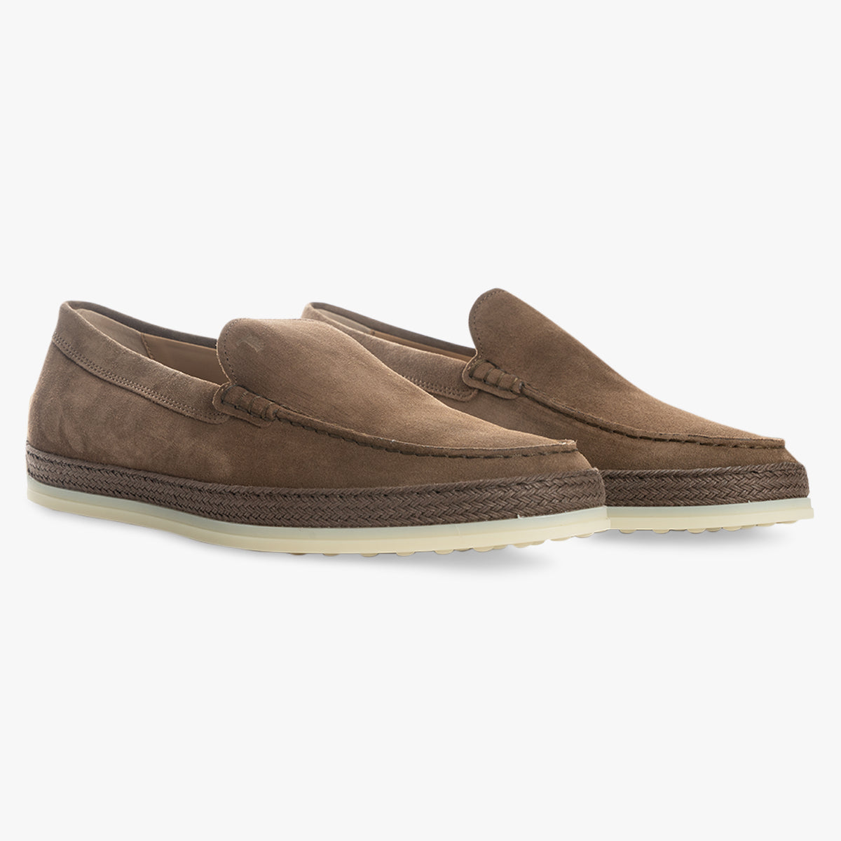 TOD'S Loafers Bruin Suède | Slip-ons