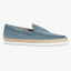 TOD'S Loafers Nubuck Lichtblauw | Slip-ons