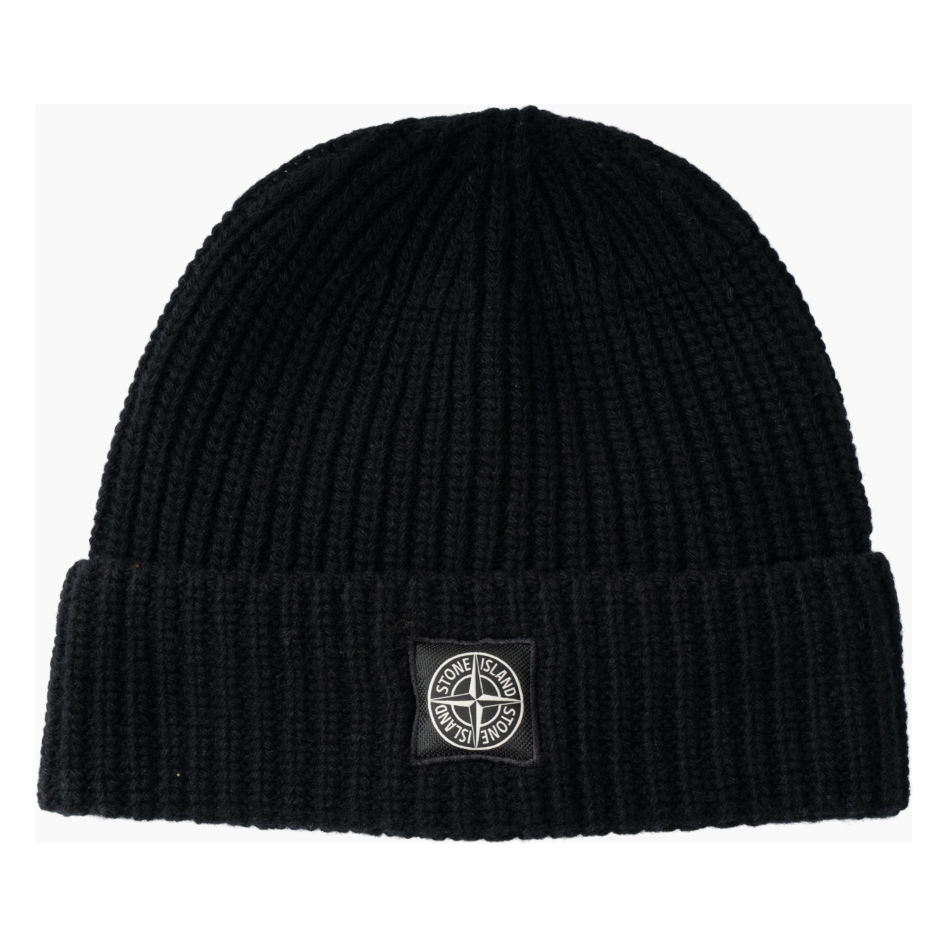 Stone Island Muts Zwart | Geelong Wool