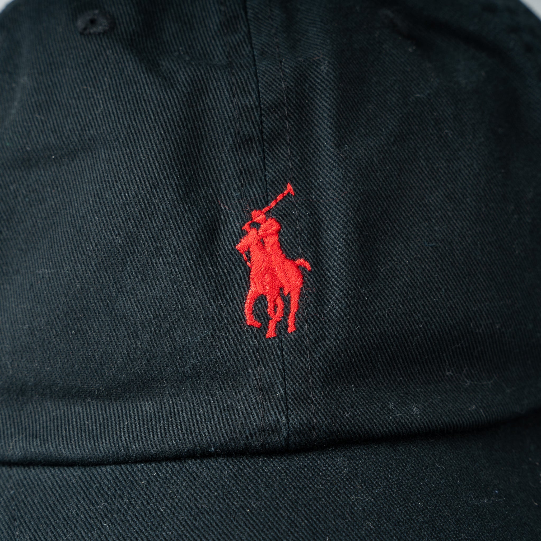 Ralph Lauren Pet Zwart | Chino Baseball Cap
