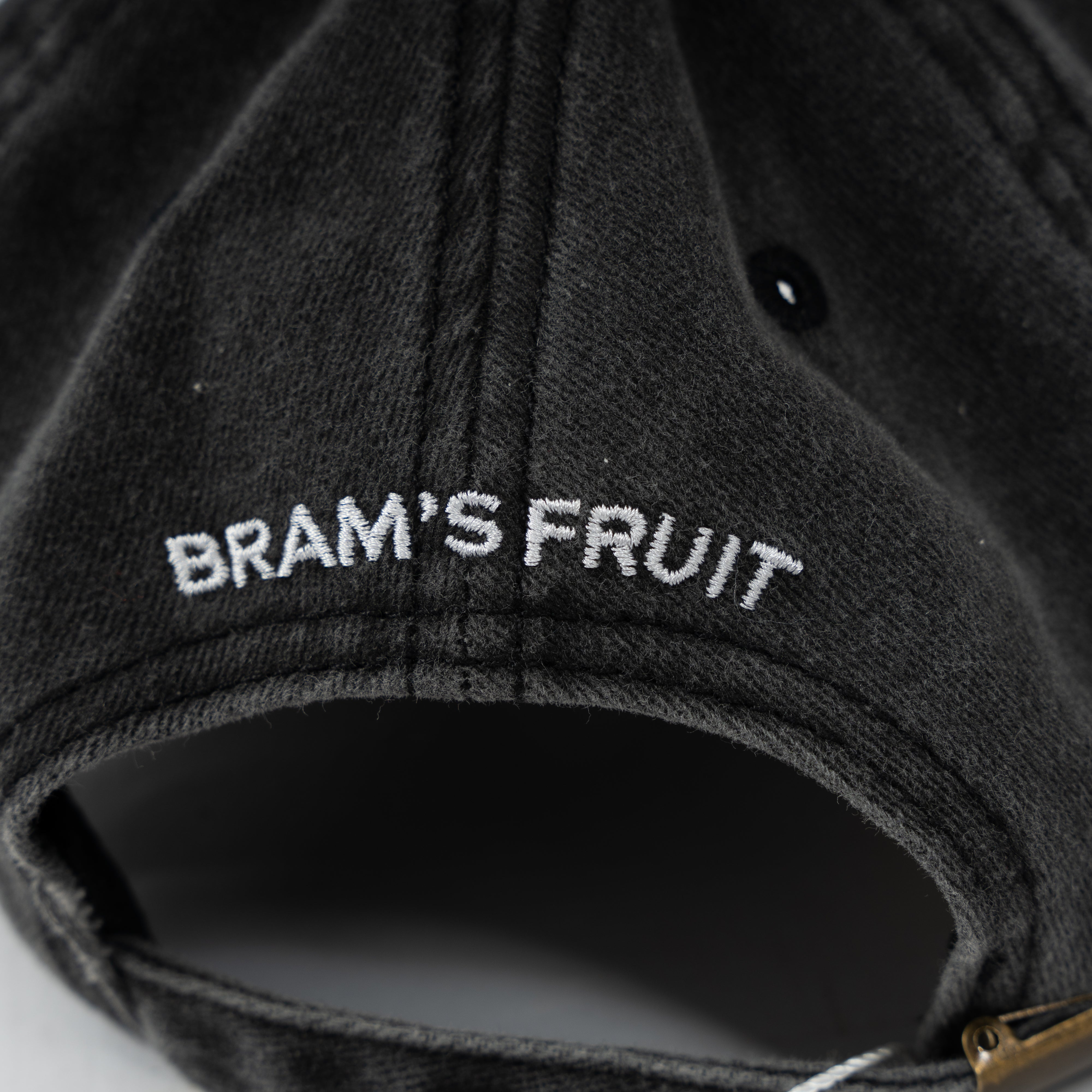 Bram's Fruit Pet Grijs | F* OFF CAP DISTRESSED
