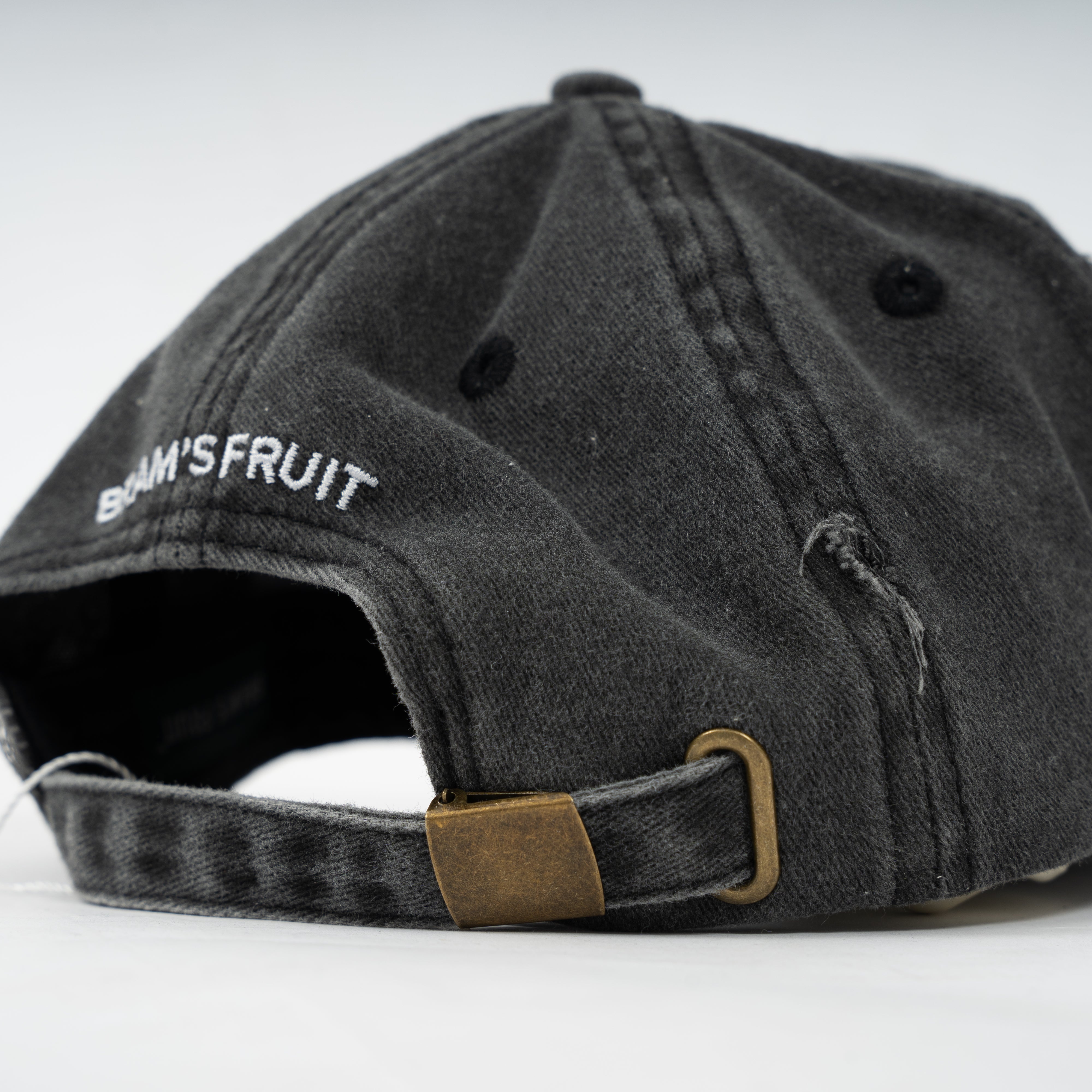 Bram's Fruit Pet Grijs | F* OFF CAP DISTRESSED