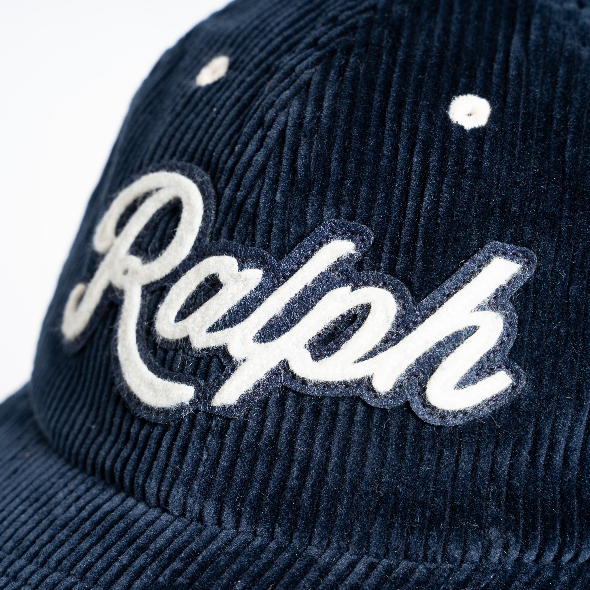 Ralph Lauren Pet Blauw | Corduroy Baseball