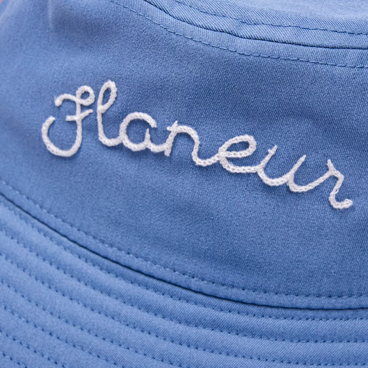 Flaneur Bucket hat blauw | SIGNATURE