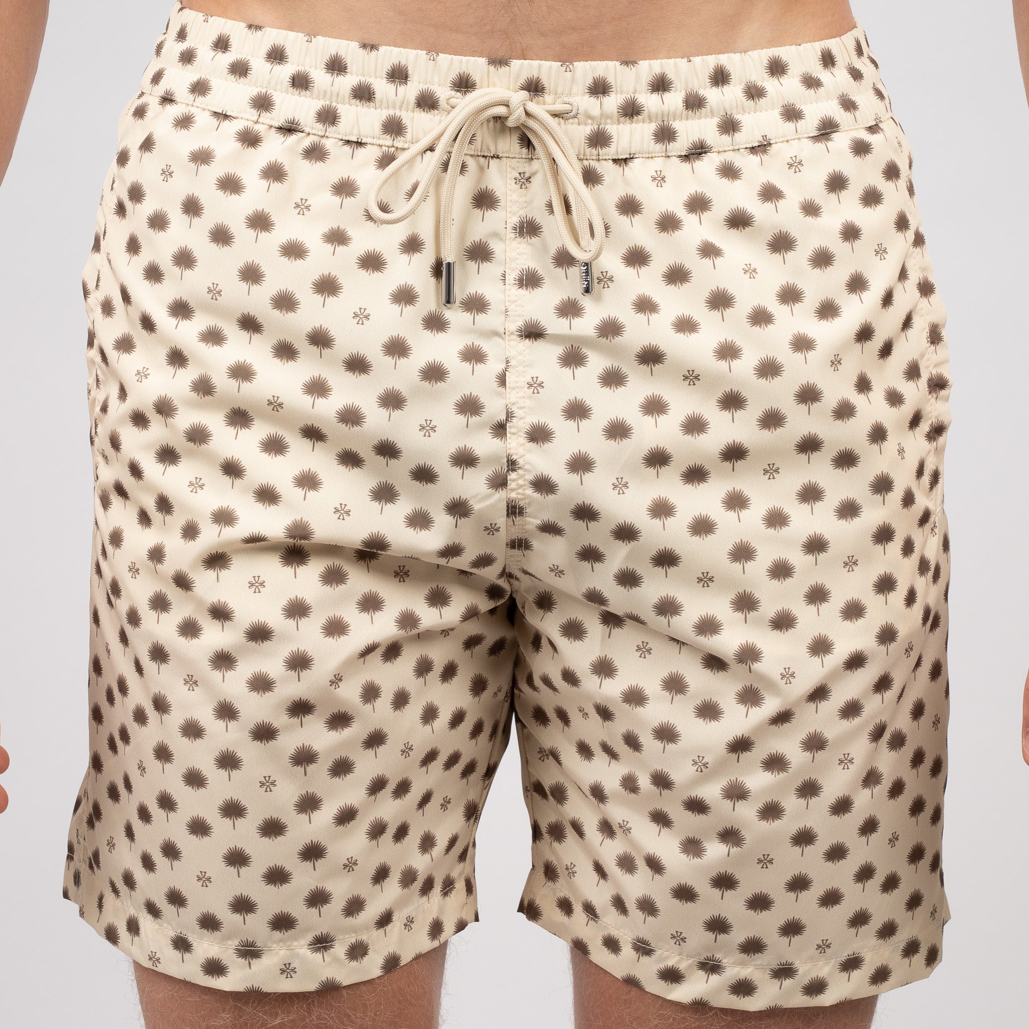 Jacob Cohen Zwembroek Palm Print Beige | Resort