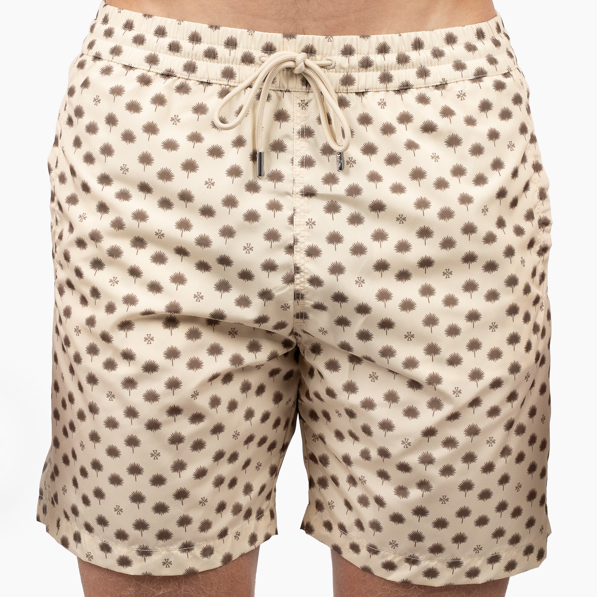 Jacob Cohen Zwembroek Palm Print Beige | Resort