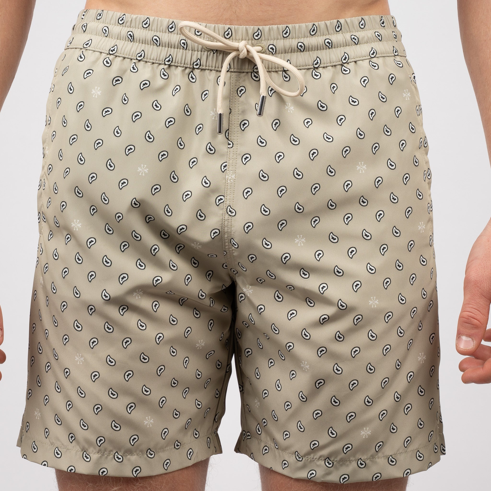 Jacob Cohen Zwembroek Paisley Beige | Resort