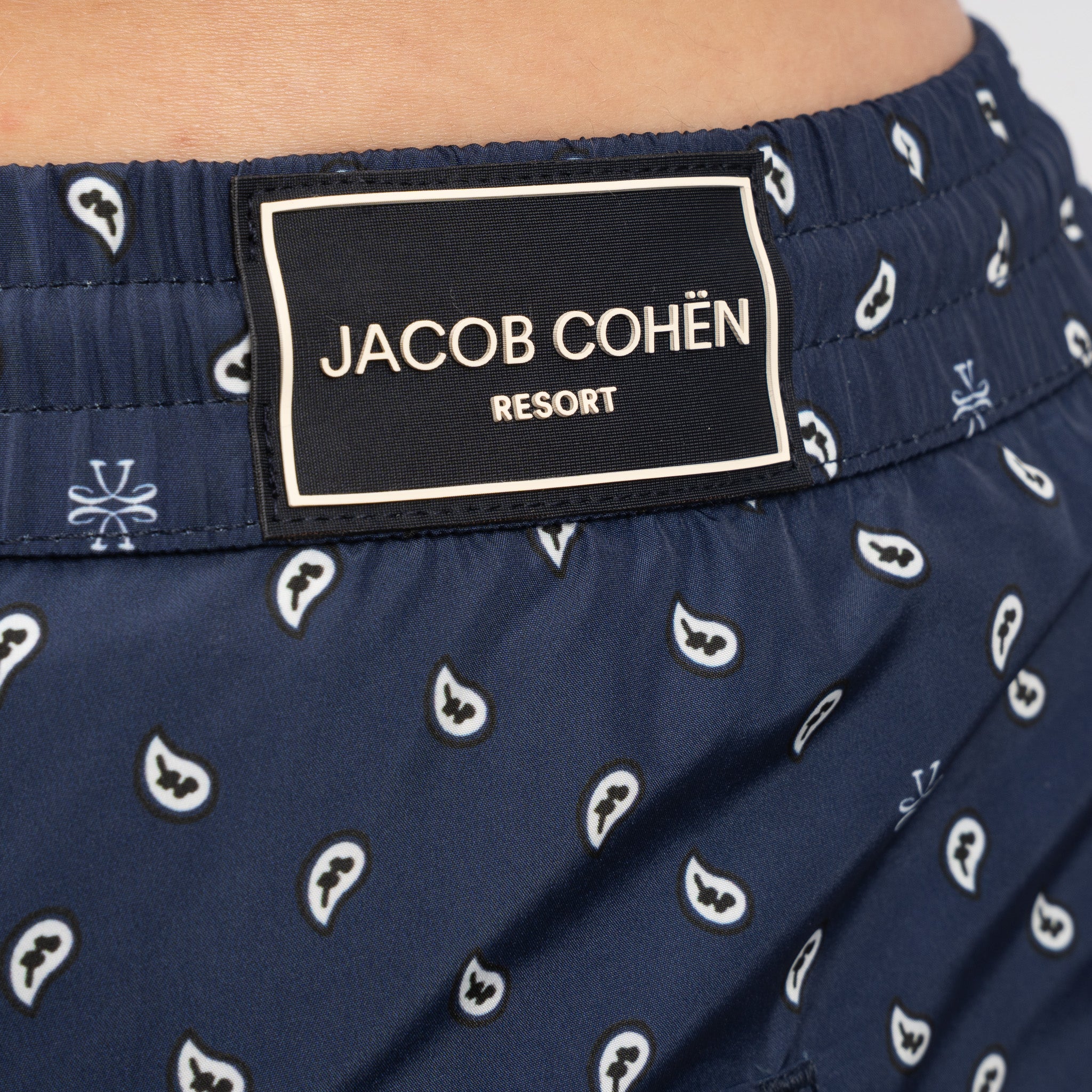 Jacob Cohen Zwembroek Paisley Blauw | Resort