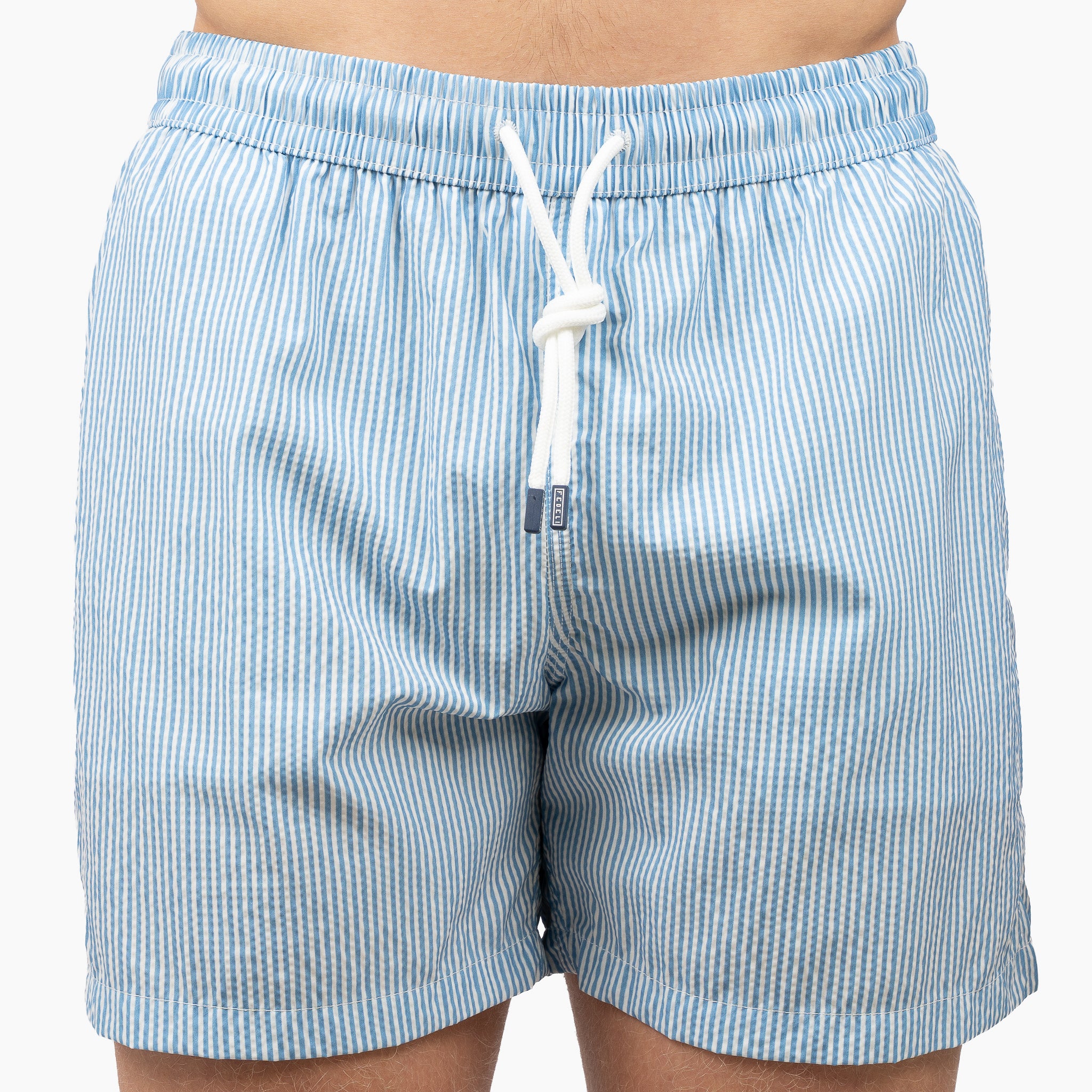Fedeli Zwembroek Lichtblauwe Streep | Madeira Sakar