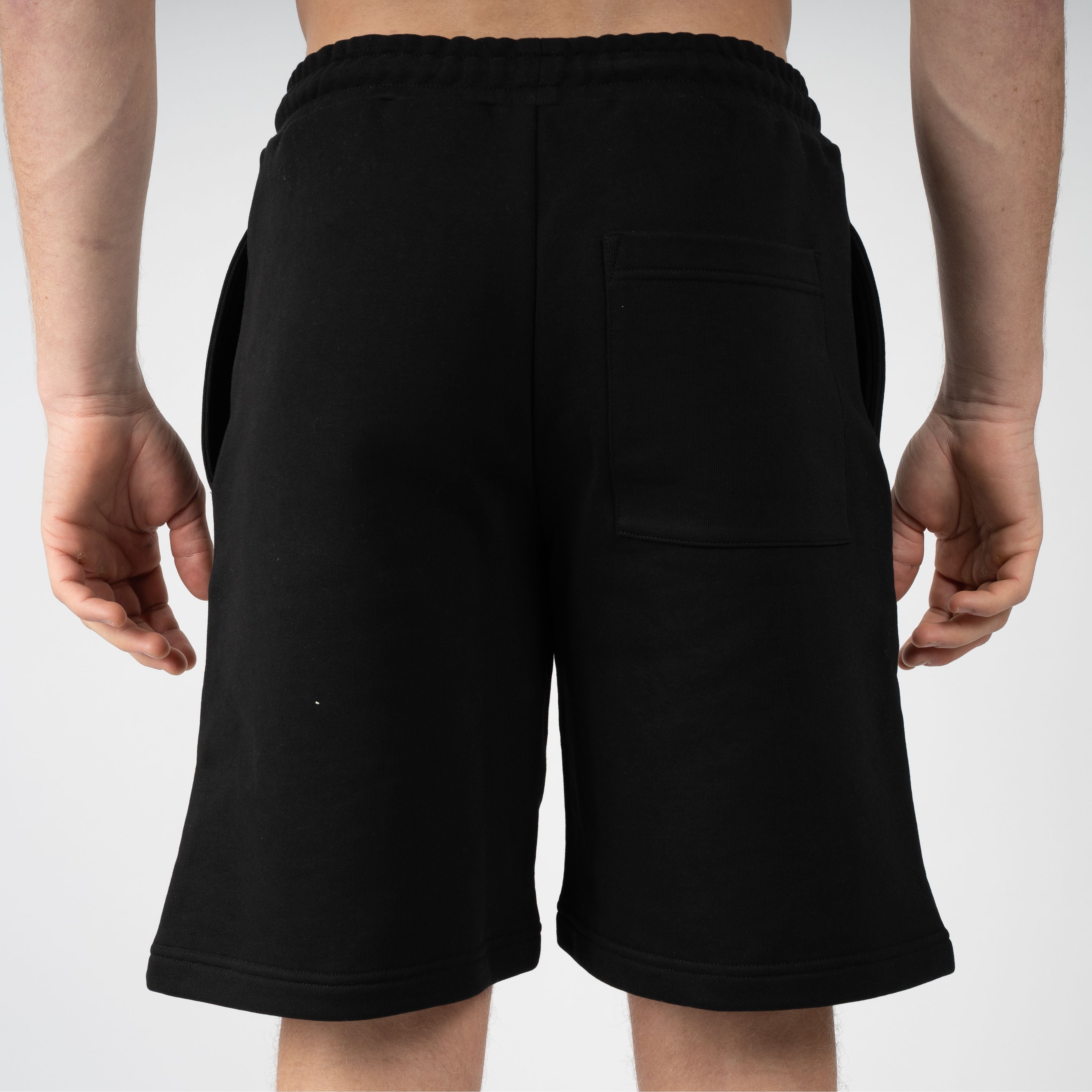 Flaneur Korte Joggingbroek Zwart | Aéronautique