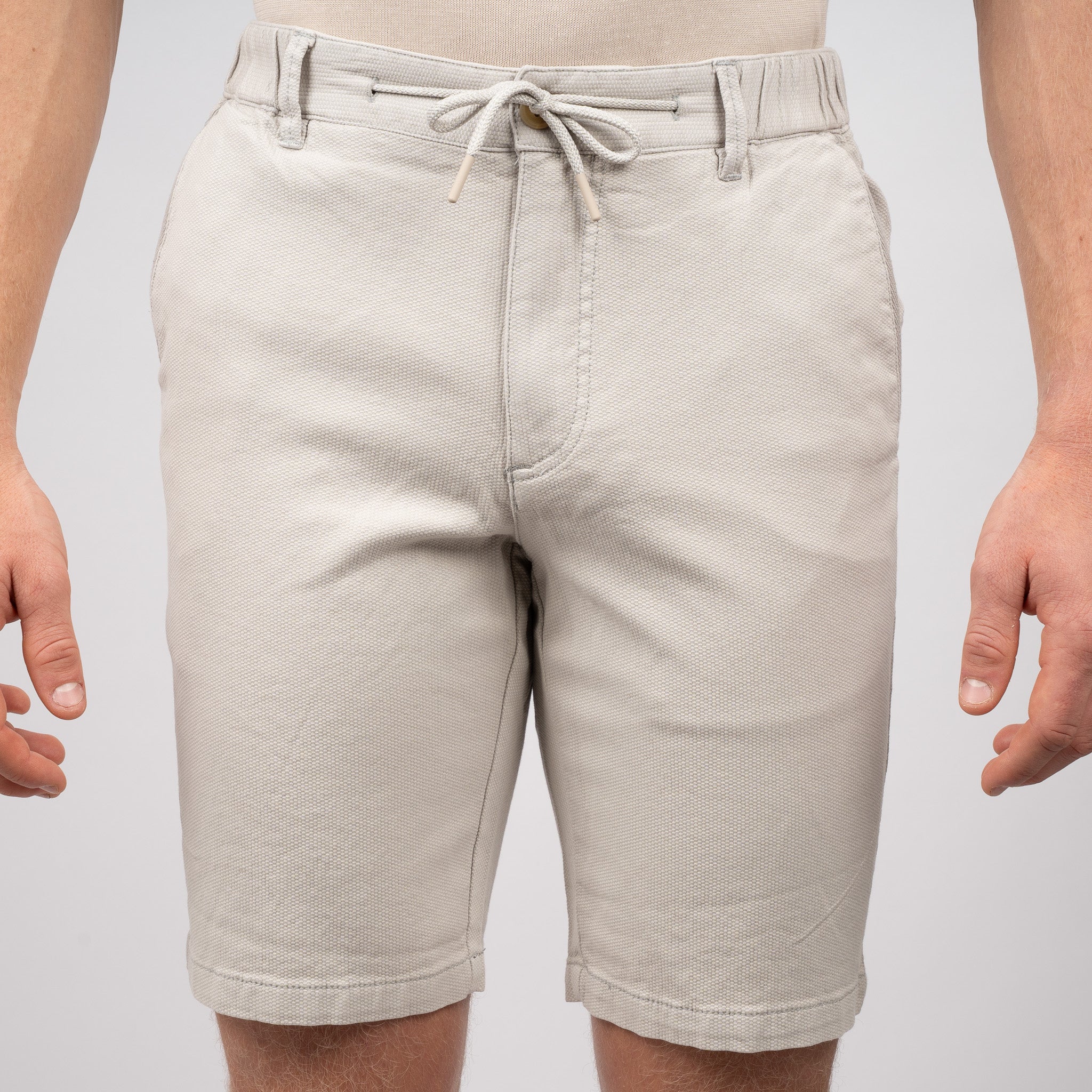 SEVEN DIALS Korte Broek Lichtgrijs | Audel