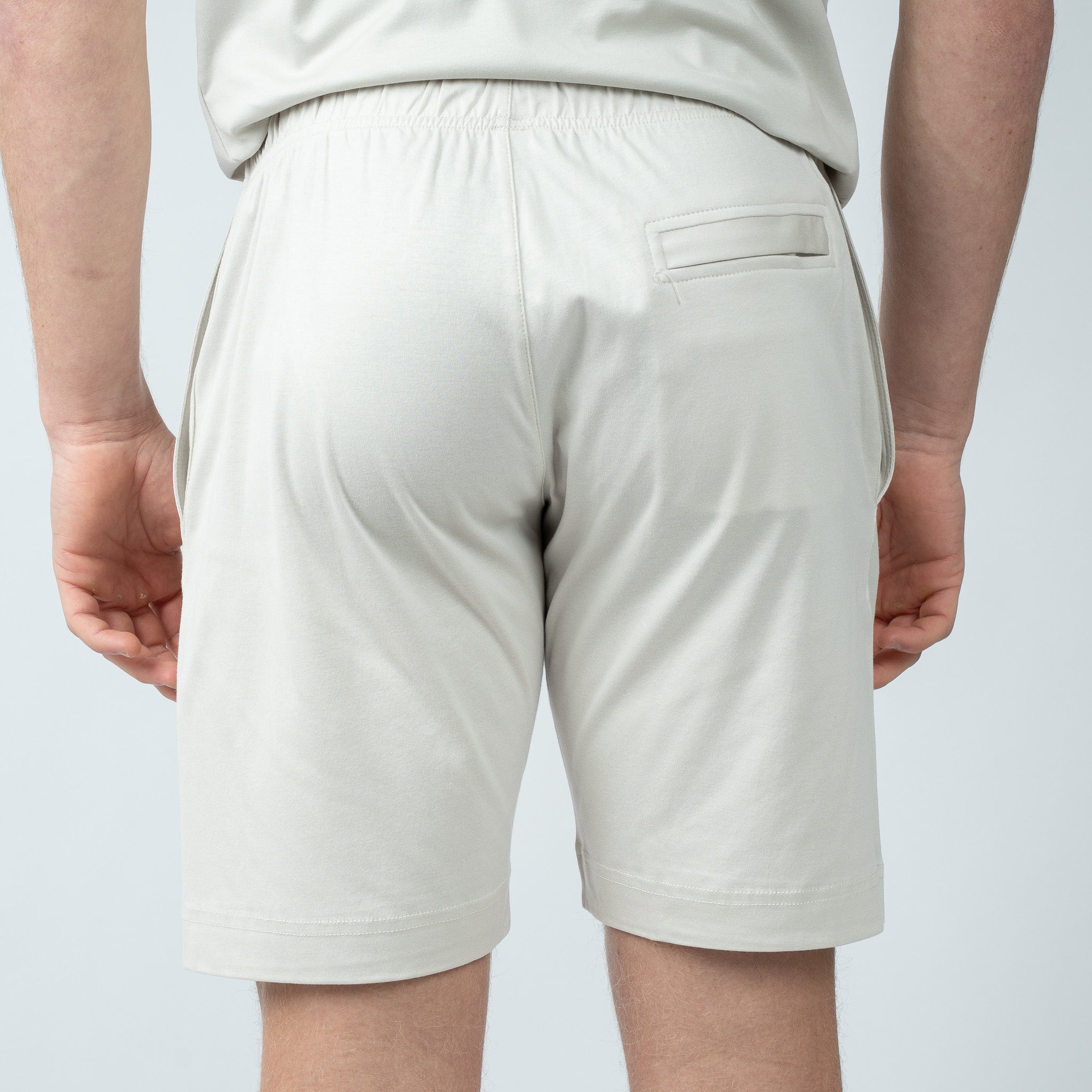 Valenza Korte Broek Lichtgrijs | Interlock Supima