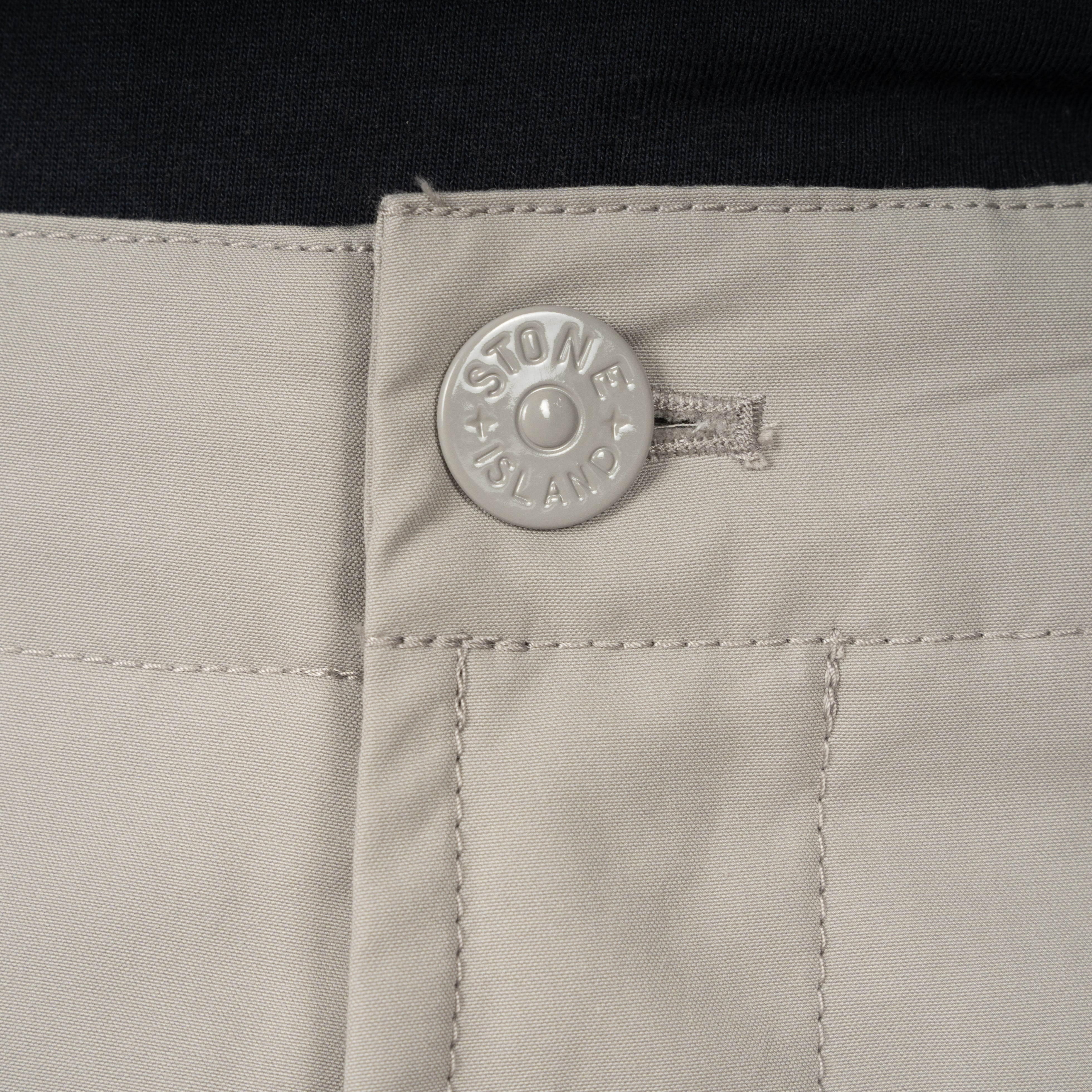 Stone Island Korte Broek Beige | Ghost