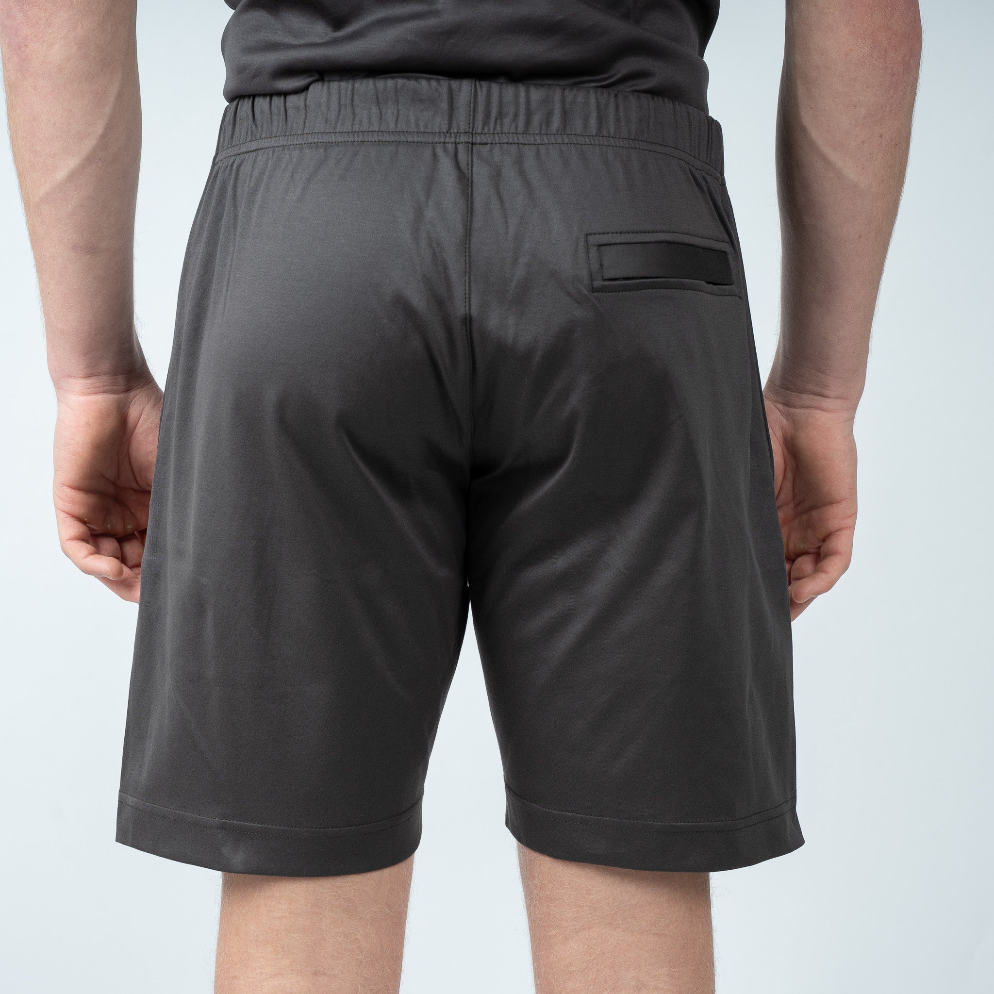 Valenza Korte Broek Donkergrijs | Interlock Supima