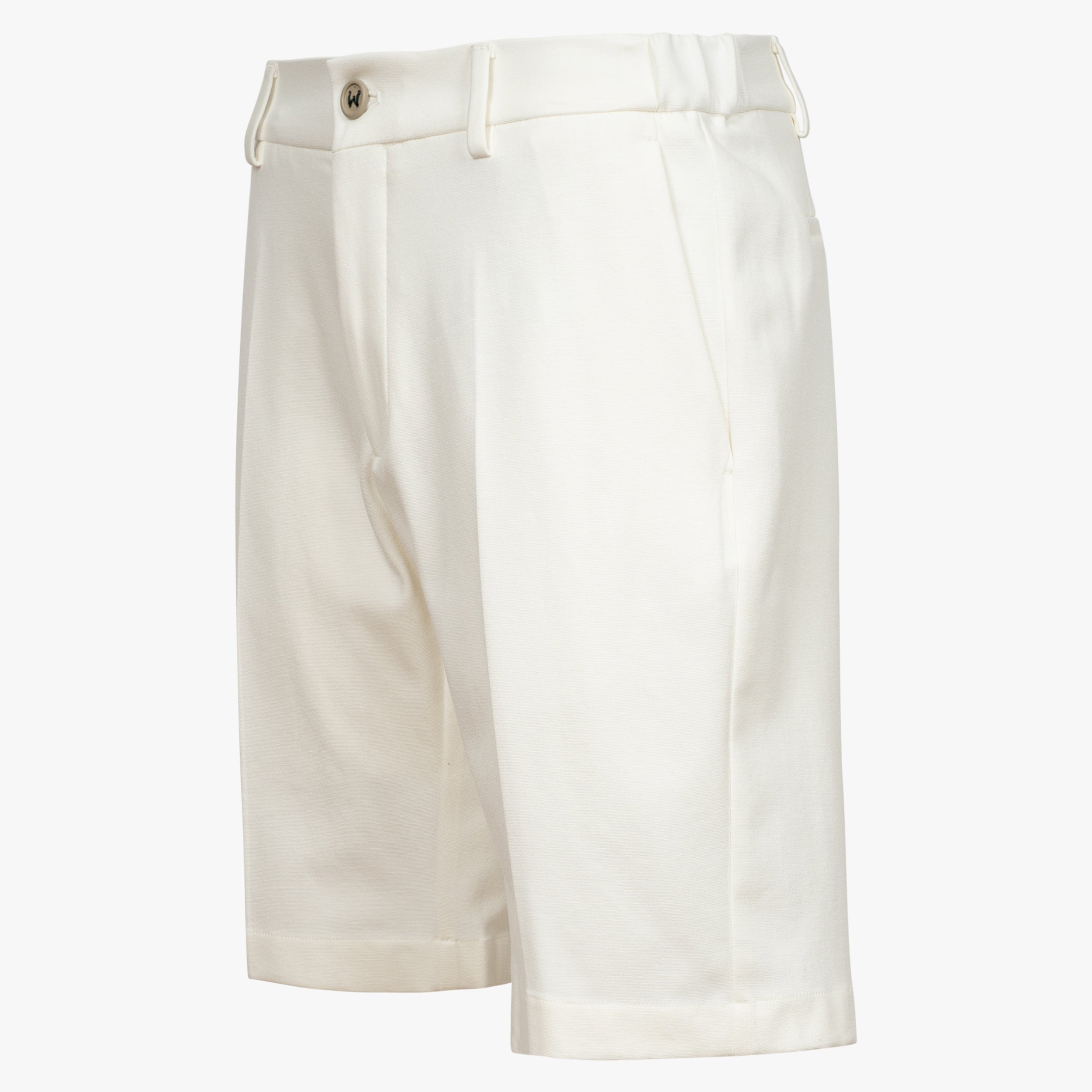 Berwich Korte Broek Wit | Bermuda Elax