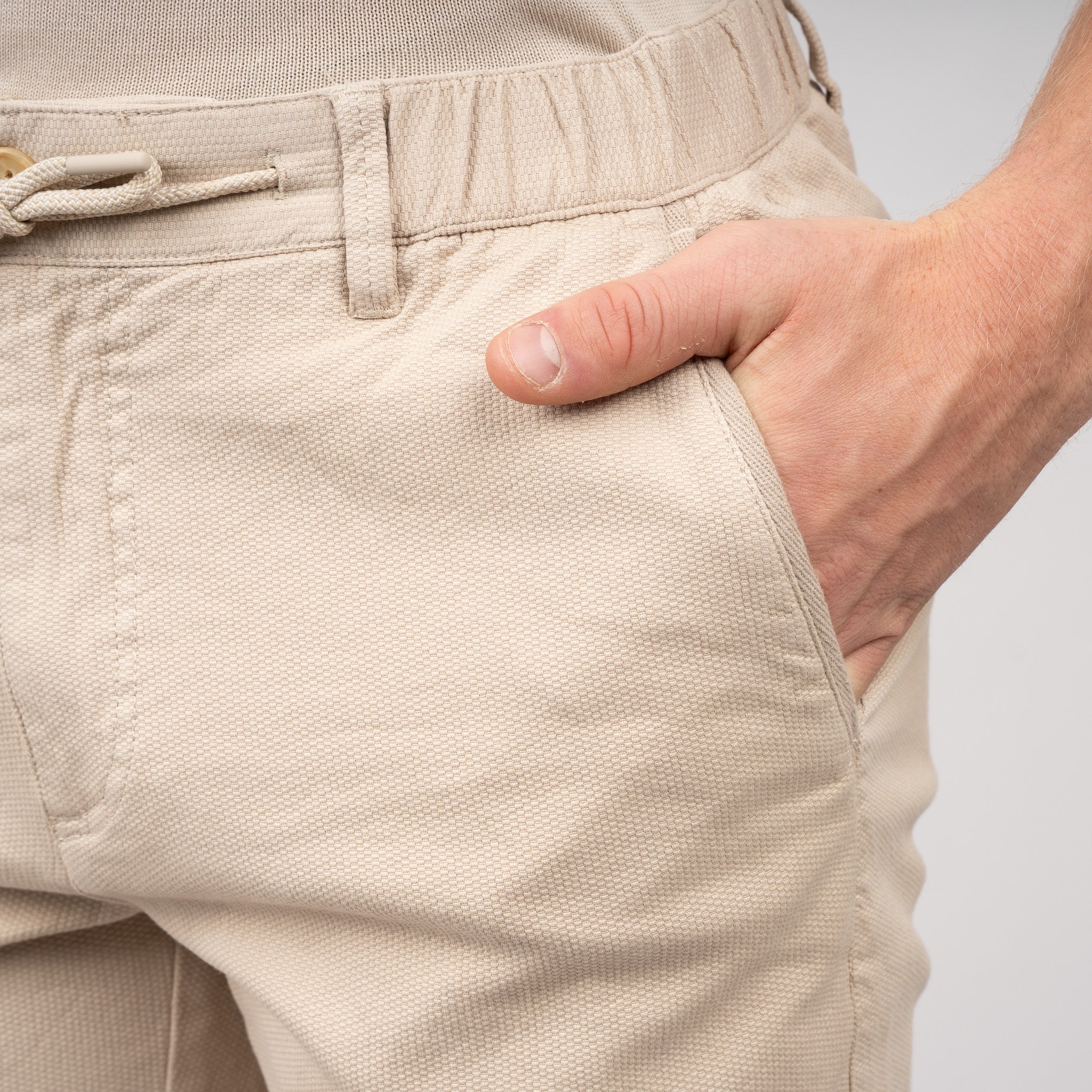 SEVEN DIALS Korte Broek Beige | Audel