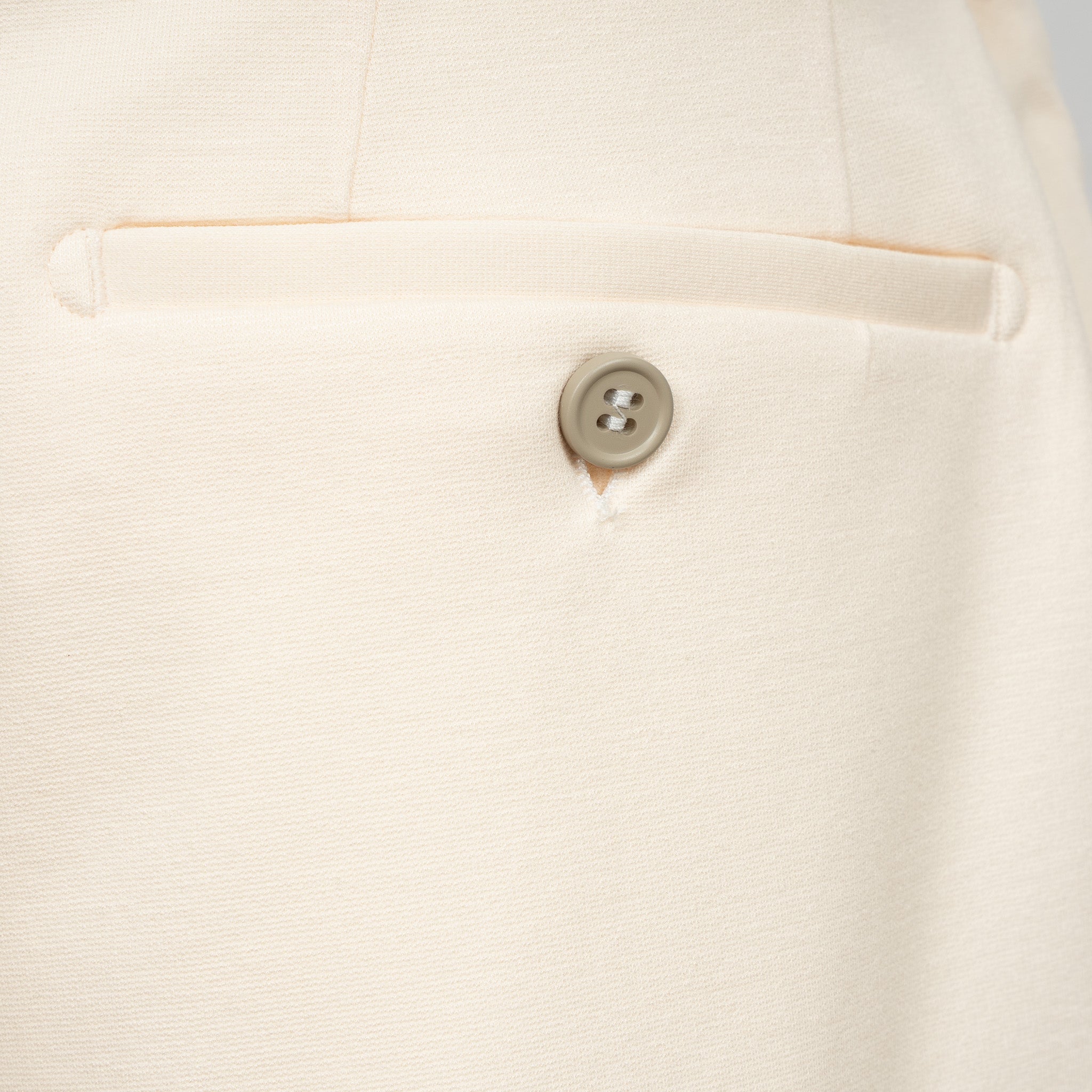 Berwich Korte Broek Crème | Bermuda Elax