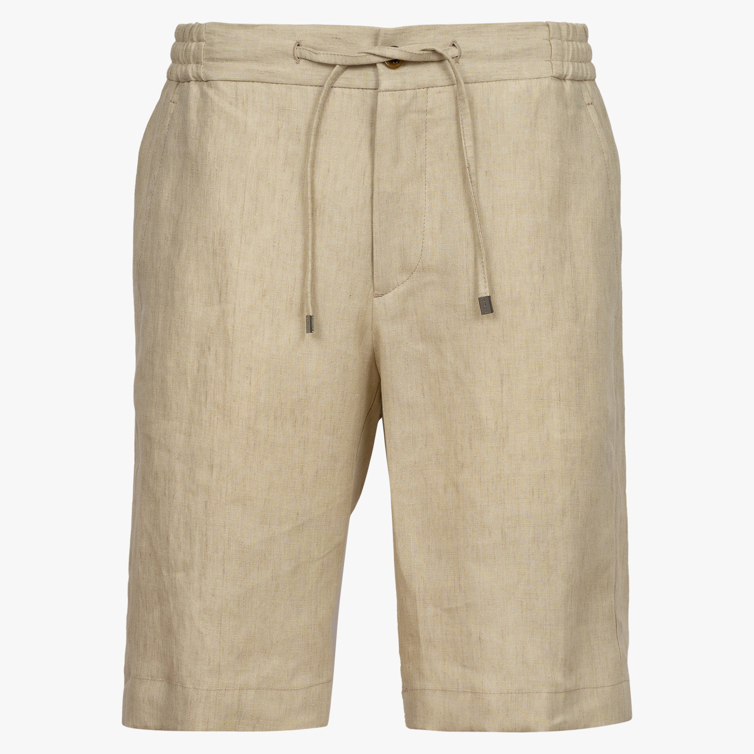 Berwich Linnen Korte Broek Beige | Spiaggia Short