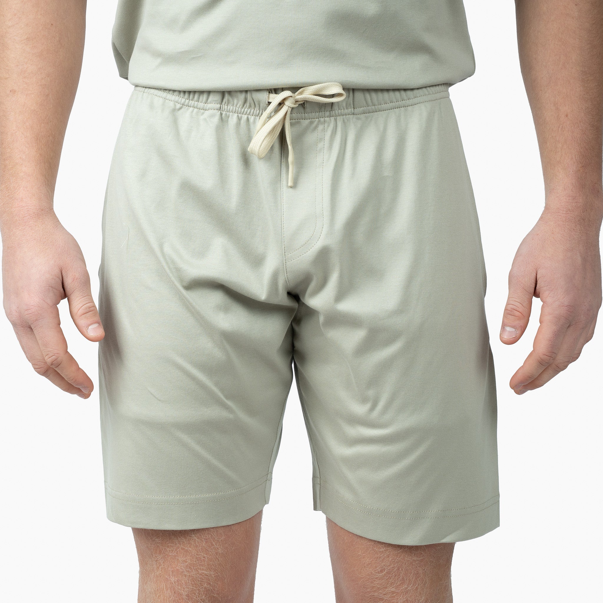 Valenza Korte Broek Lichtgrijs | Interlock Supima