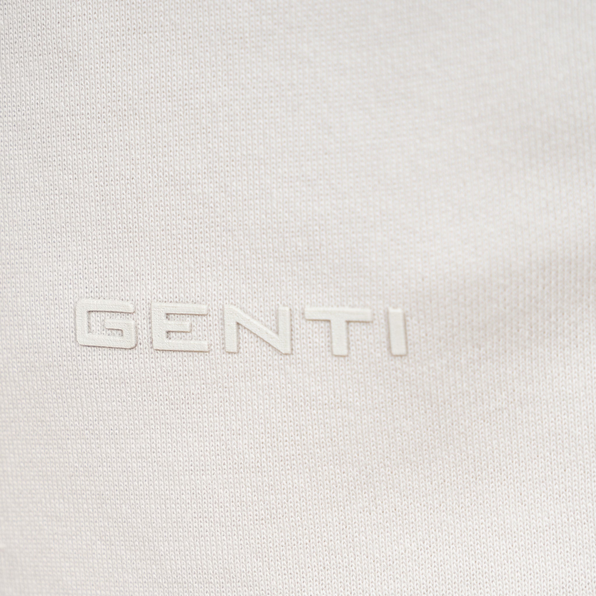 Genti Korte Joggingbroek Off-White | Tech