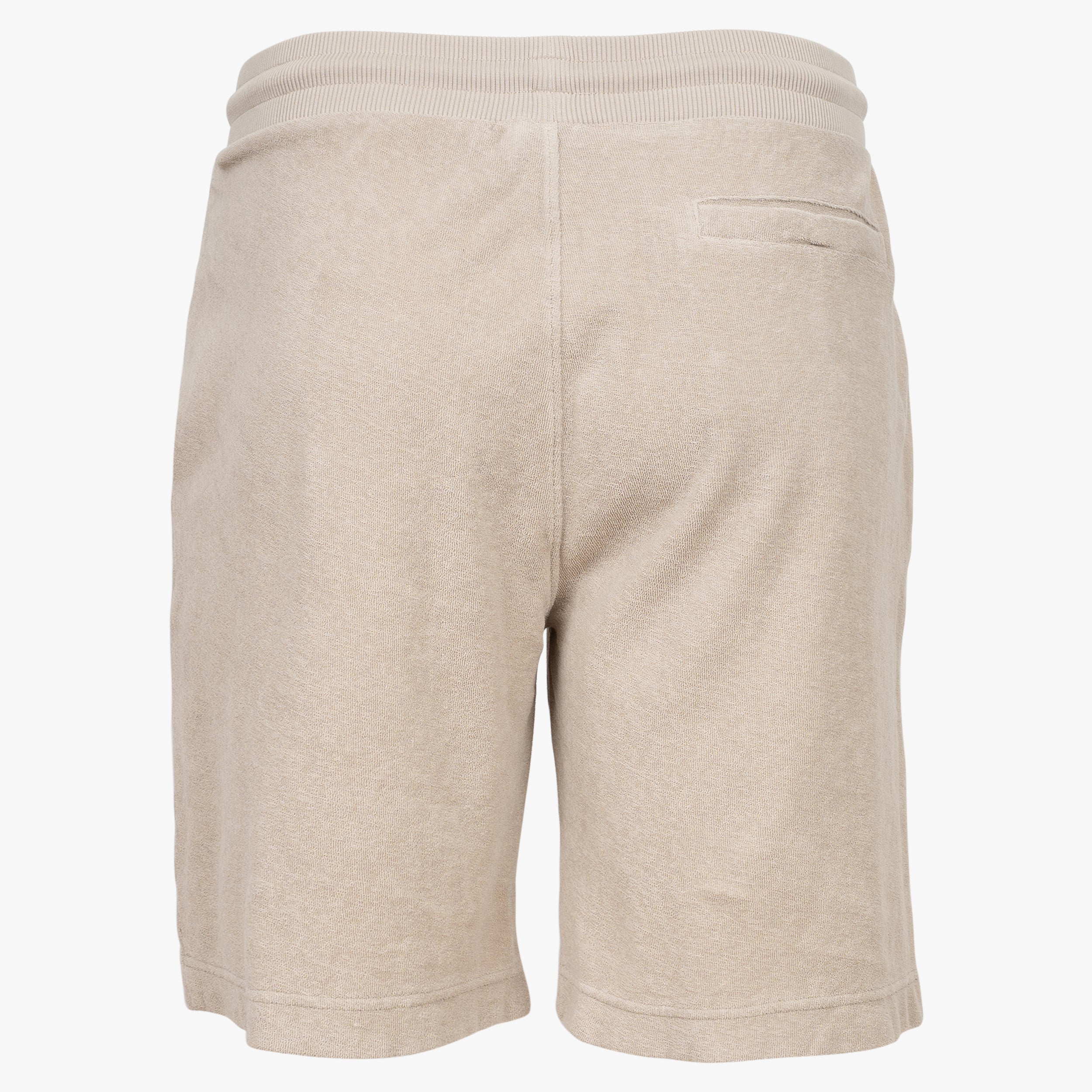 Genti Badstof Korte Broek Beige | Organic Cotton
