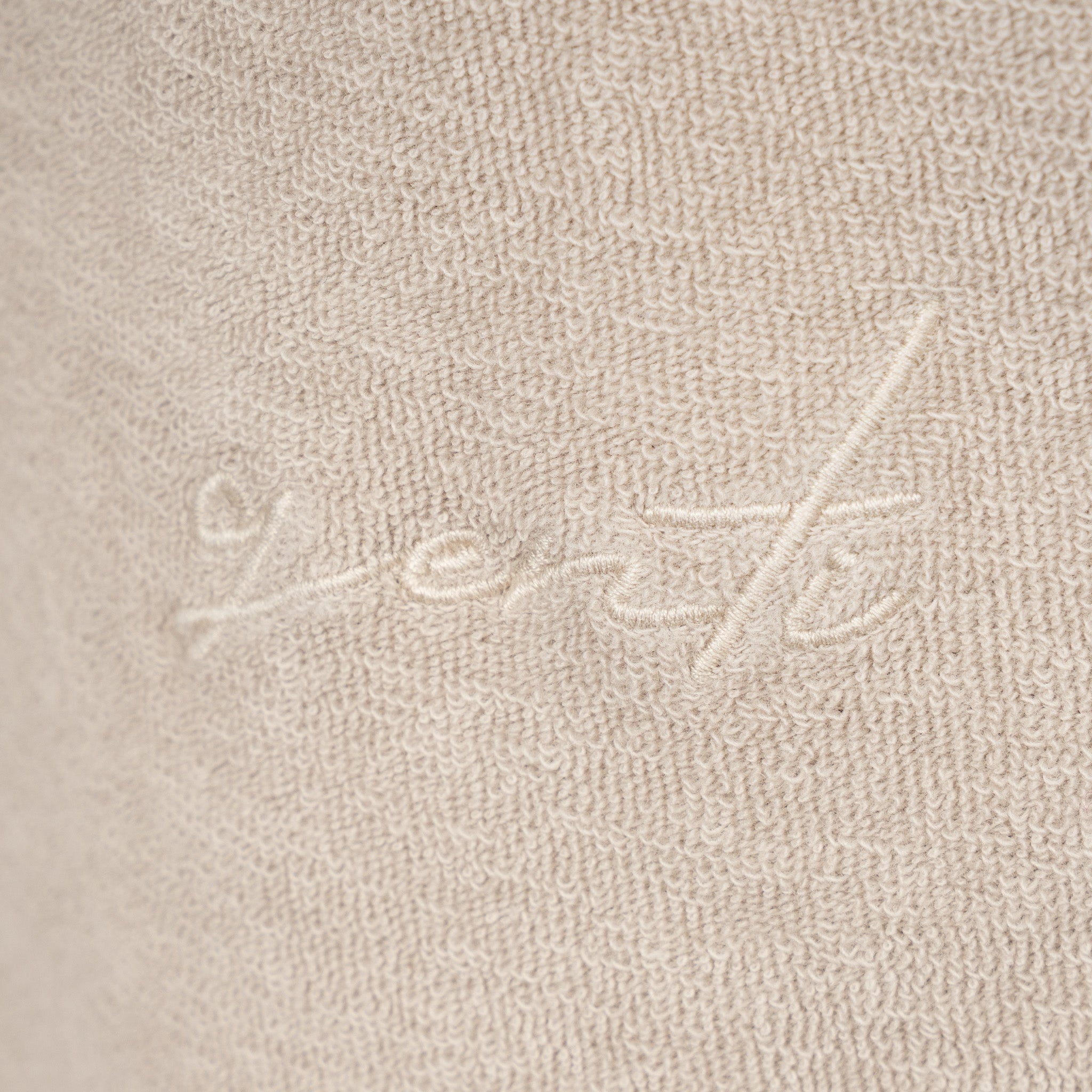 Genti Badstof Korte Broek Beige | Organic Cotton