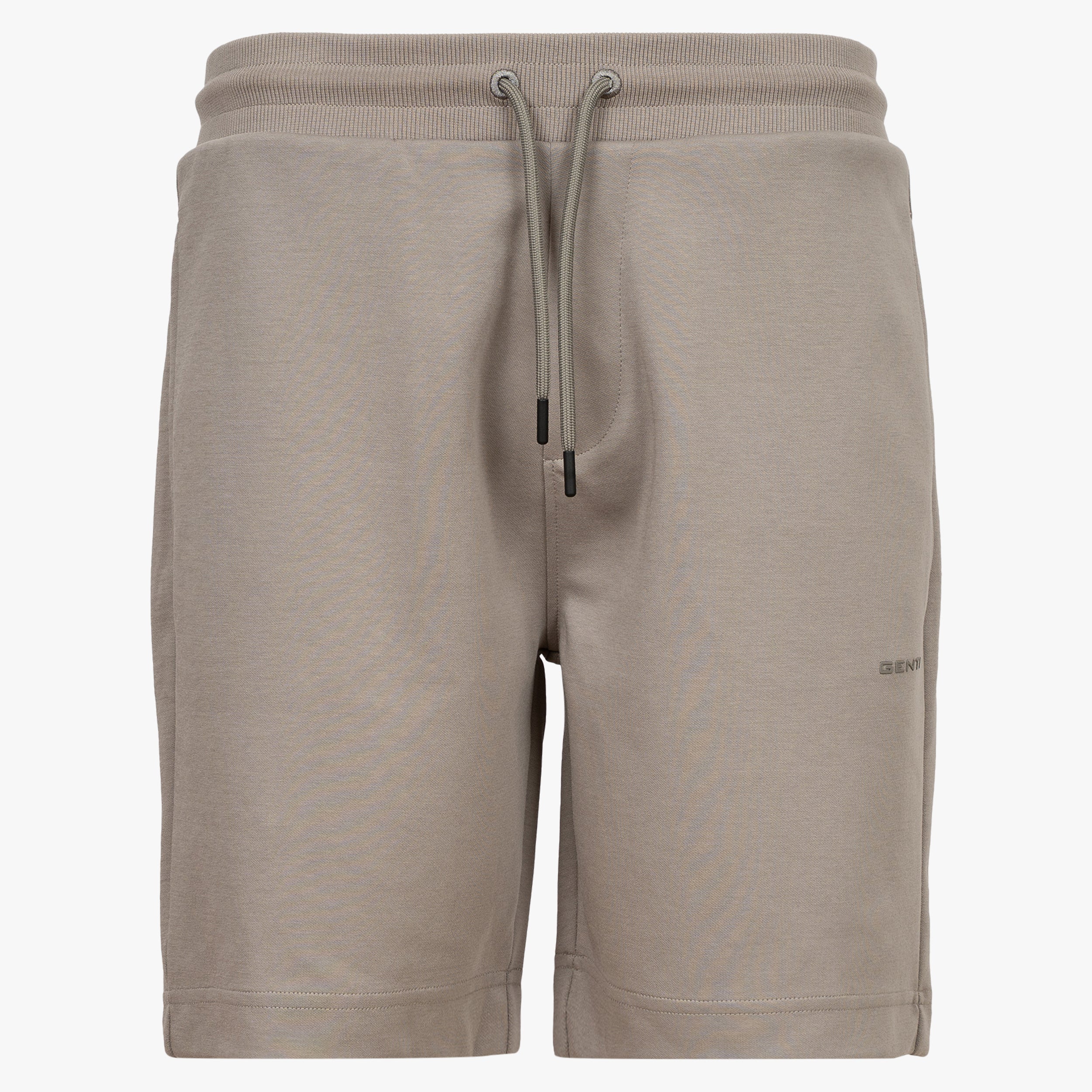 Genti Korte Joggingbroek Bruin | Tech