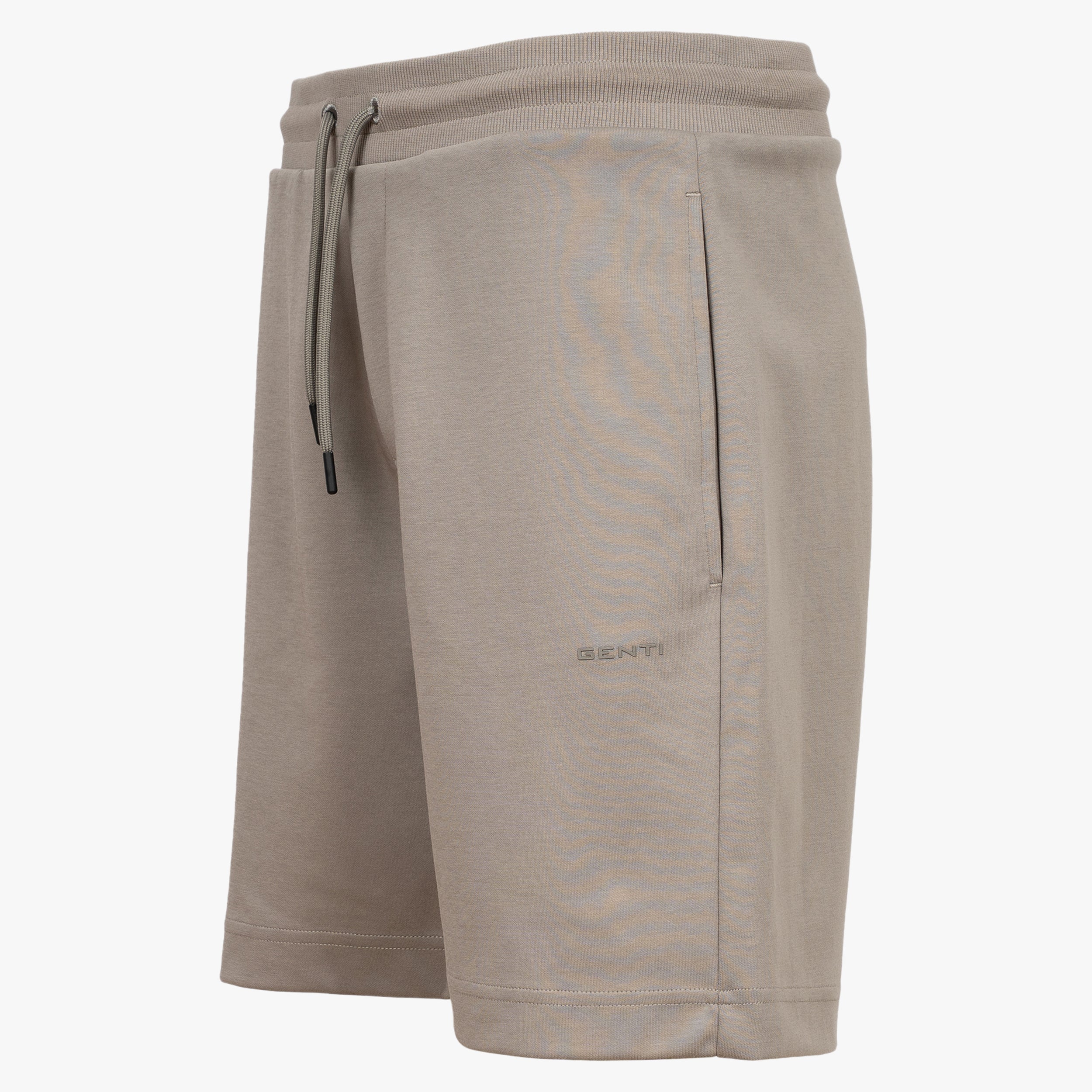 Genti Korte Joggingbroek Bruin | Tech