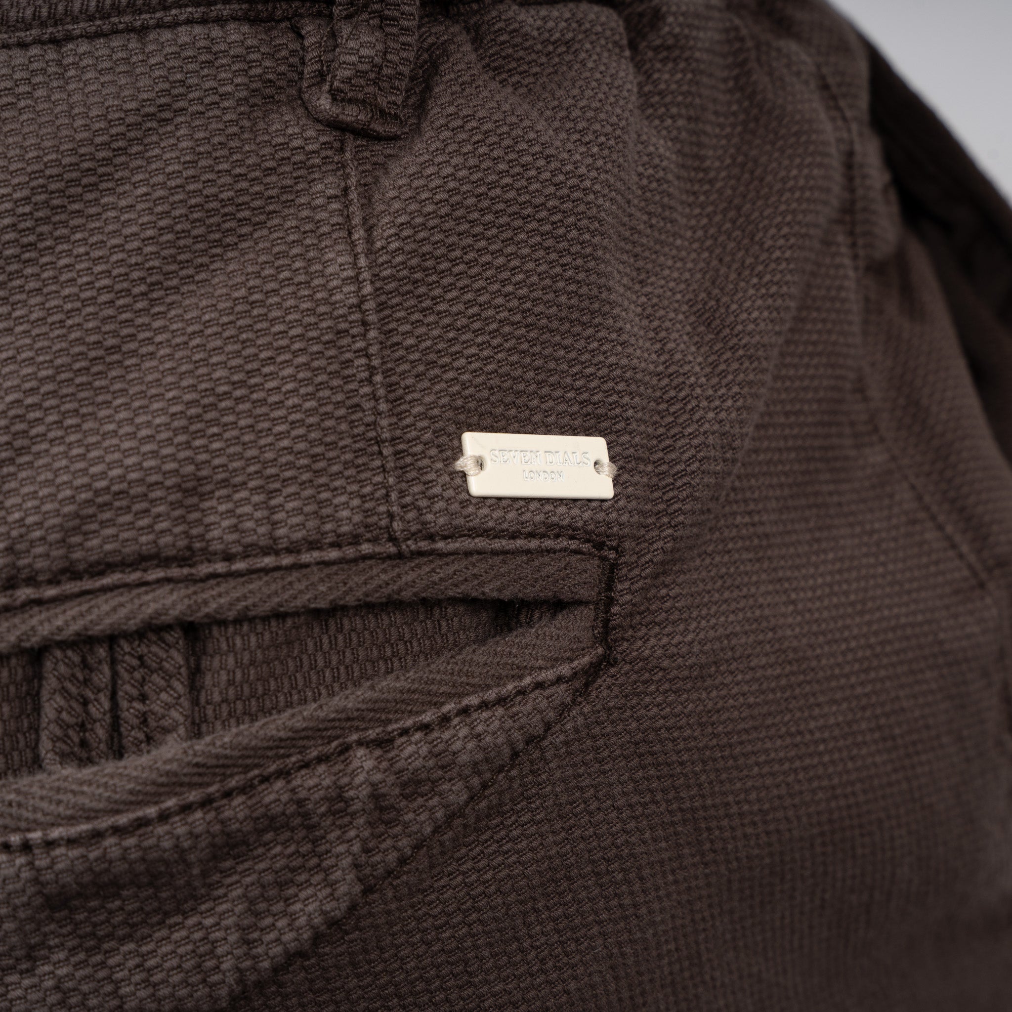 SEVEN DIALS Korte Broek Bruin | Audel