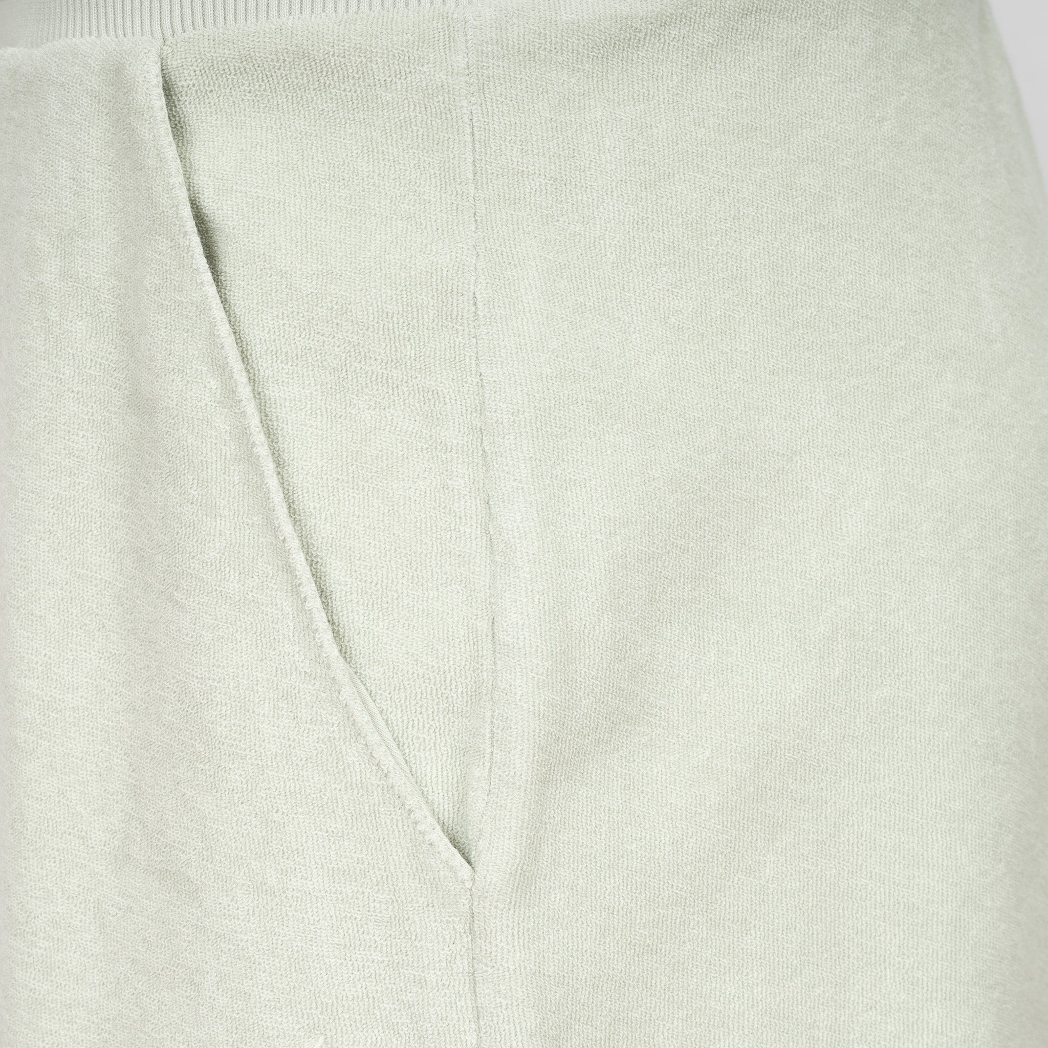 Genti Badstof Korte Broek Mintgroen | Organic Cotton