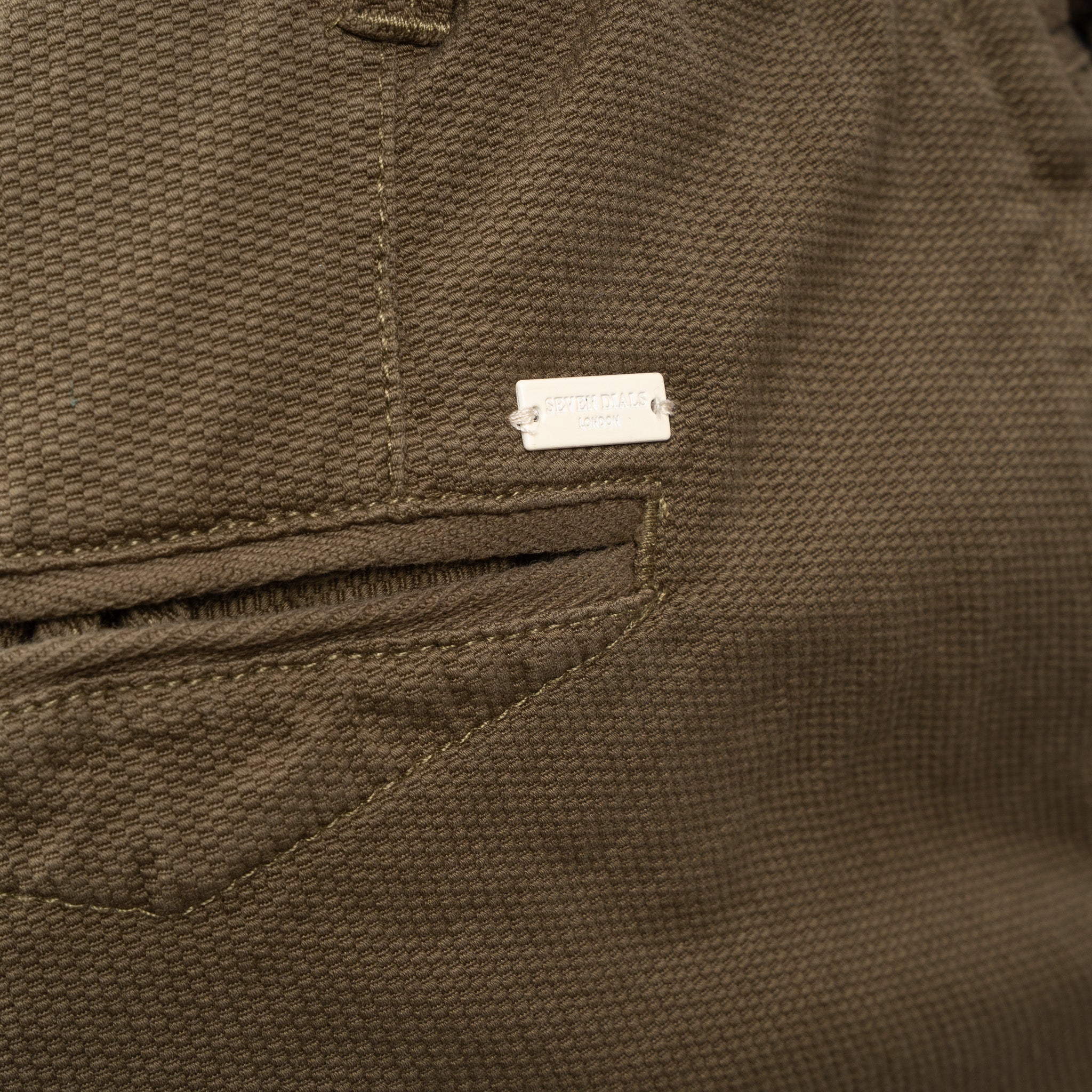 SEVEN DIALS Korte Broek Donkergroen | Audel