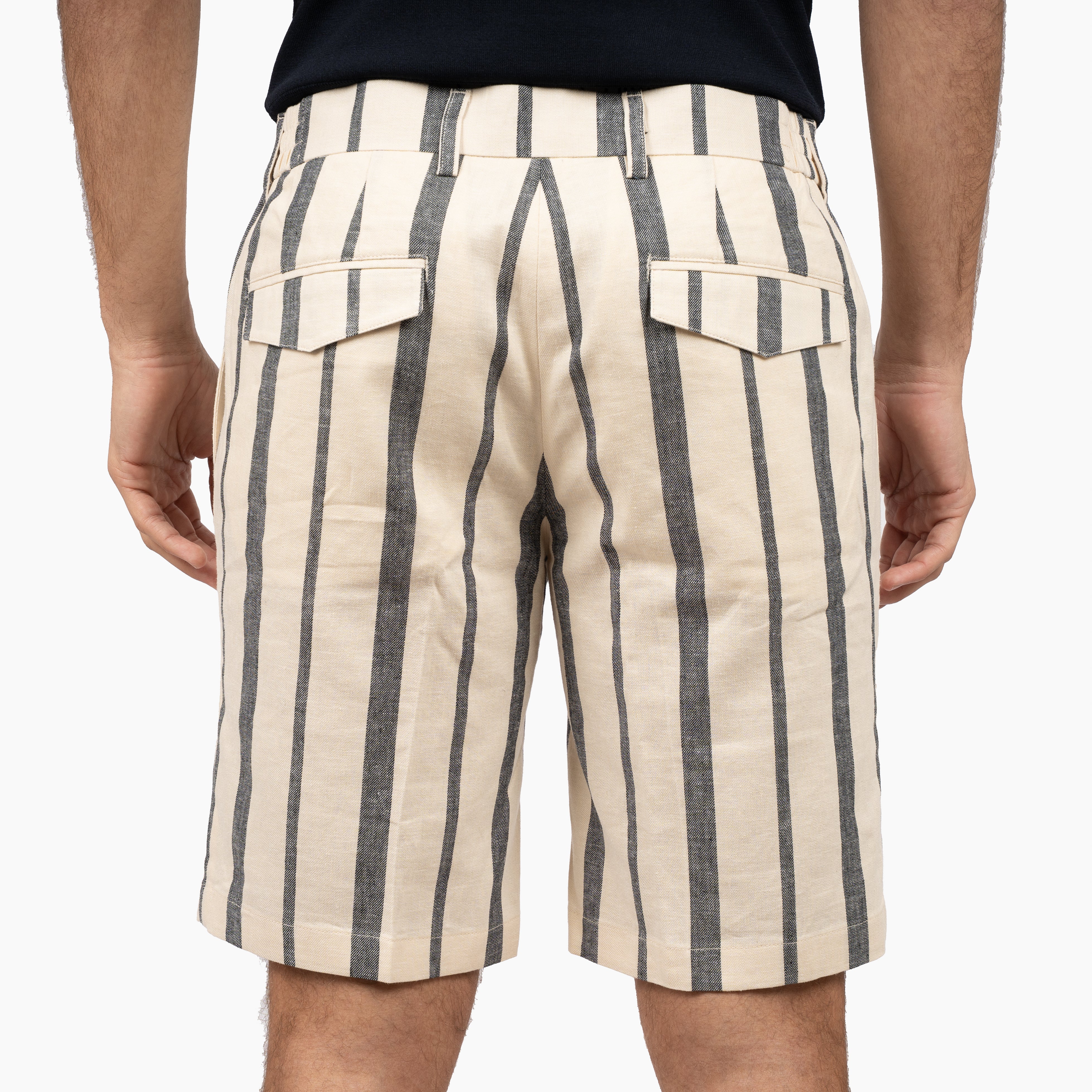 SEVEN DIALS Korte Broek Blauwe Streep | Anson