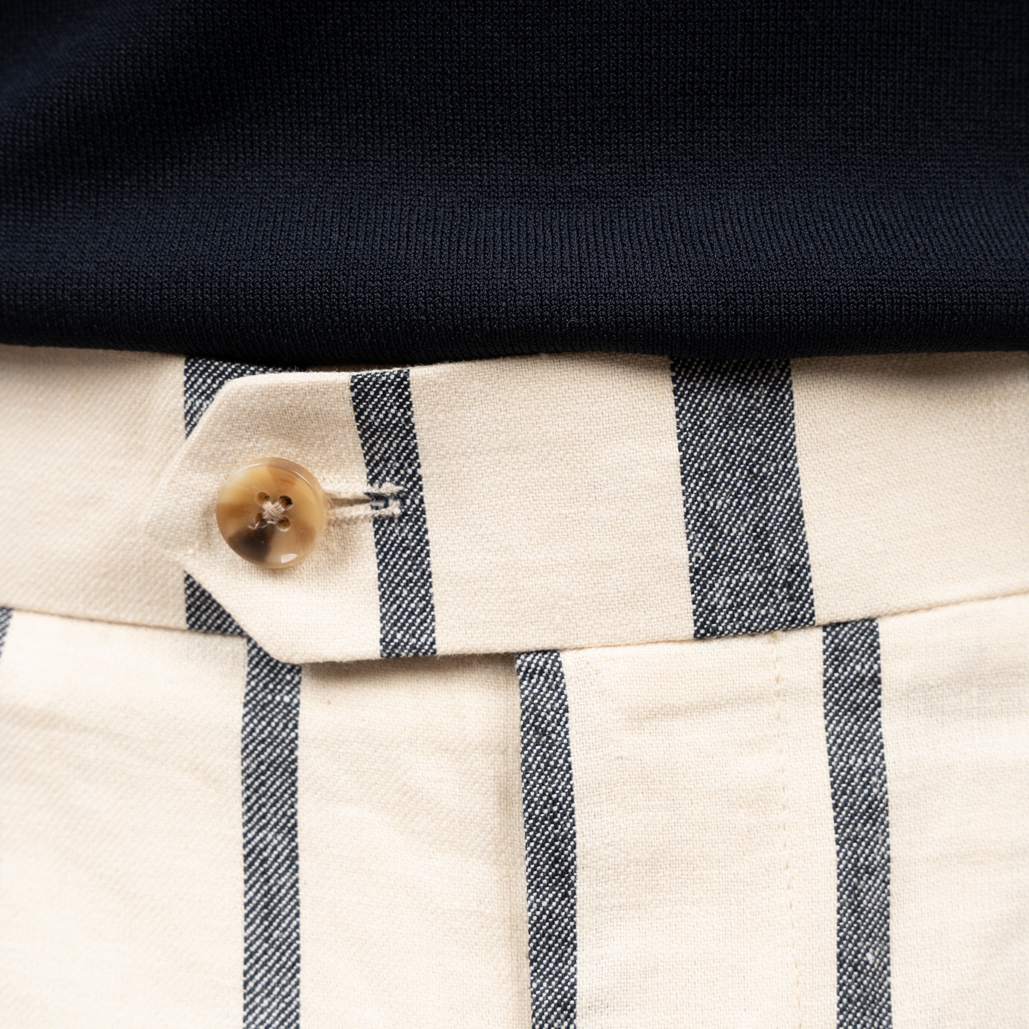 SEVEN DIALS Korte Broek Blauwe Streep | Anson