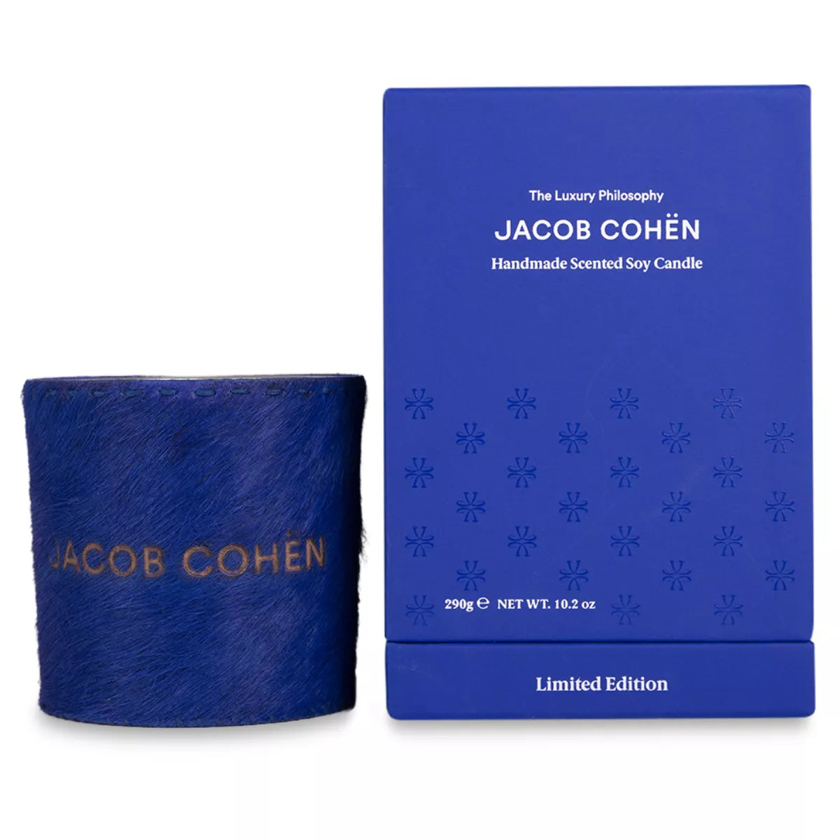 Jacob Cohen Geurkaars blauw | Pony candle