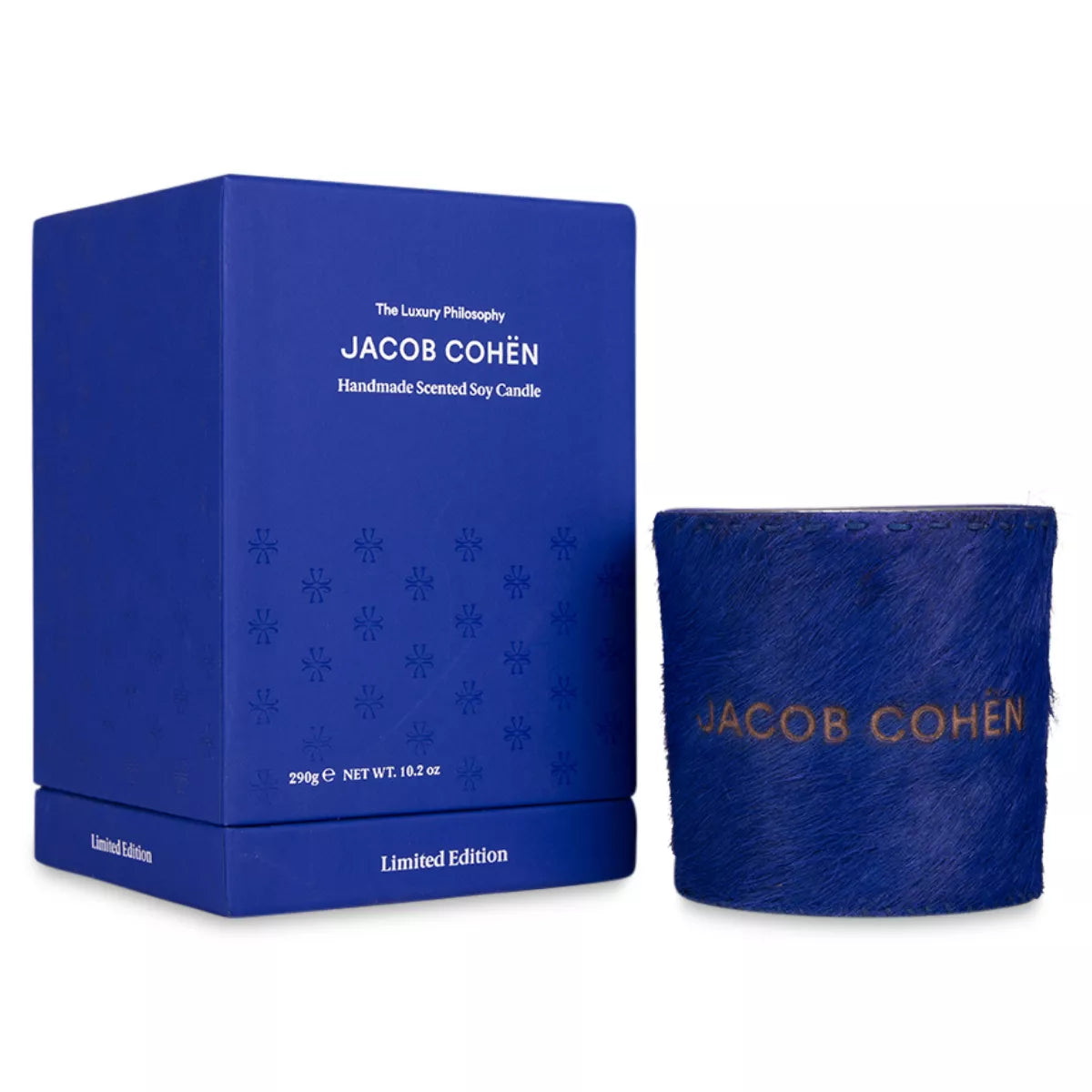 Jacob Cohen Geurkaars blauw | Pony candle