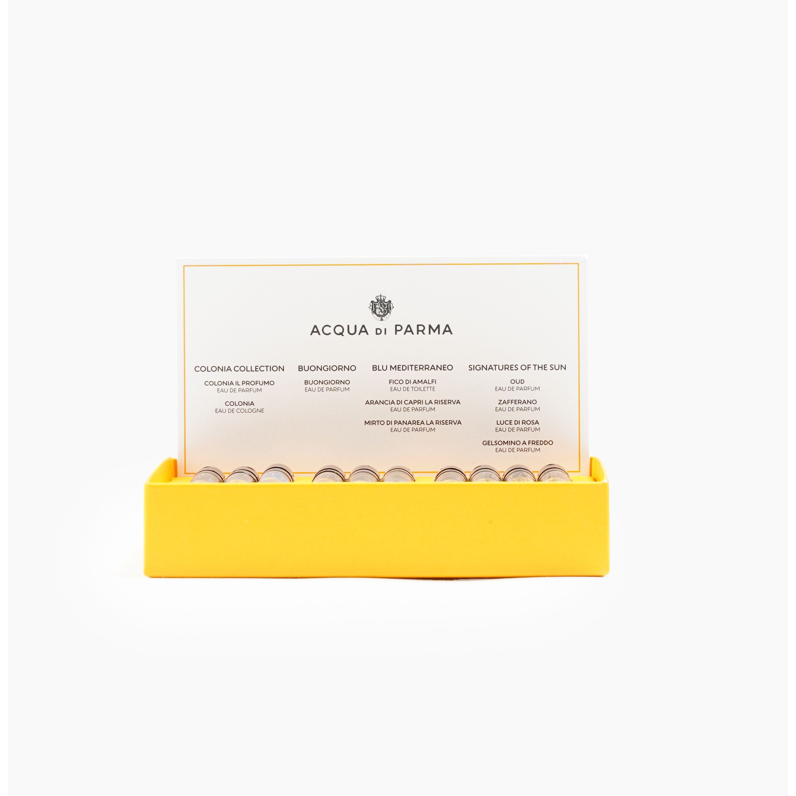 Acqua di Parma Gift Set | Selection Set 10 x 1,5 ML Holiday