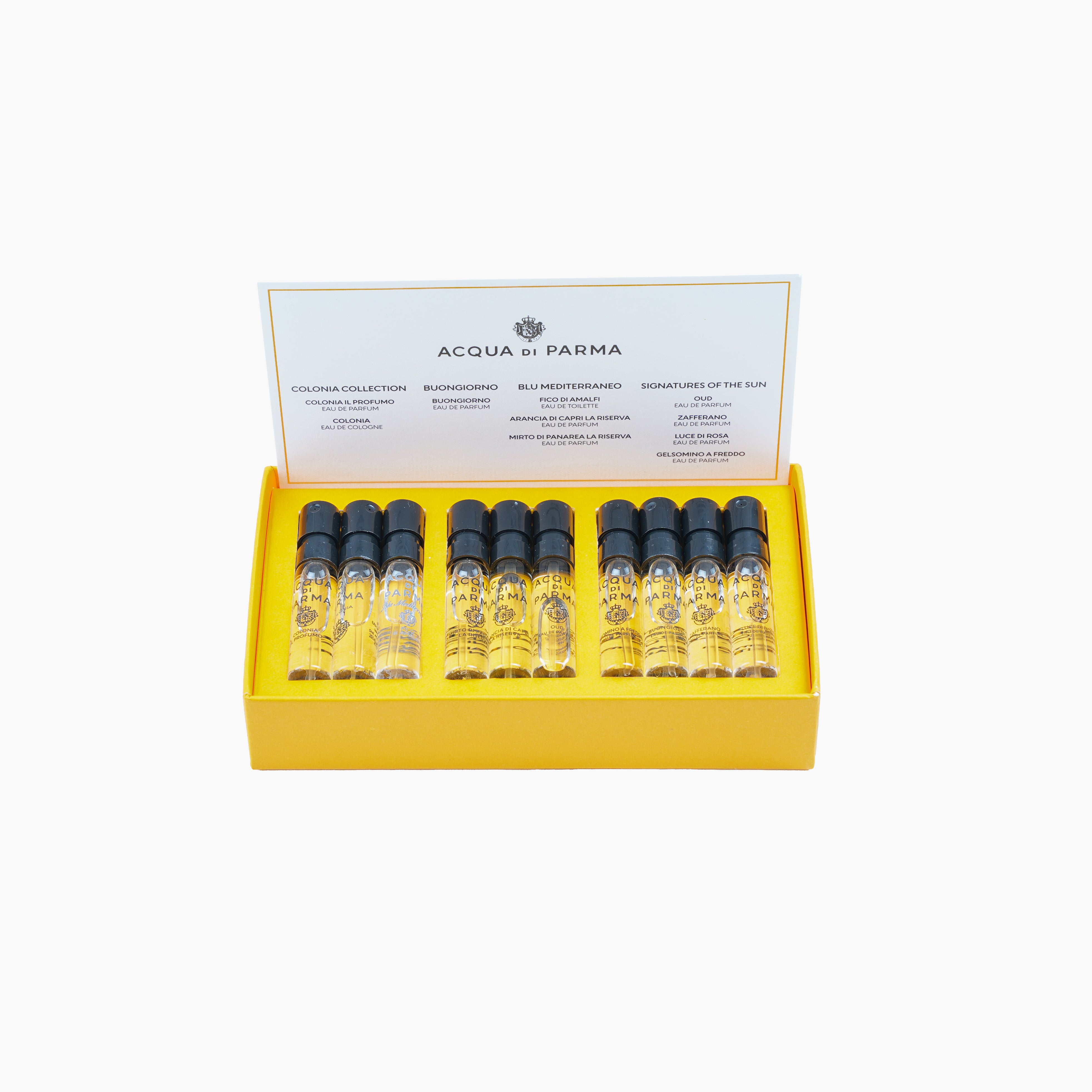 Acqua di Parma Gift Set | Selection Set 10 x 1,5 ML Holiday