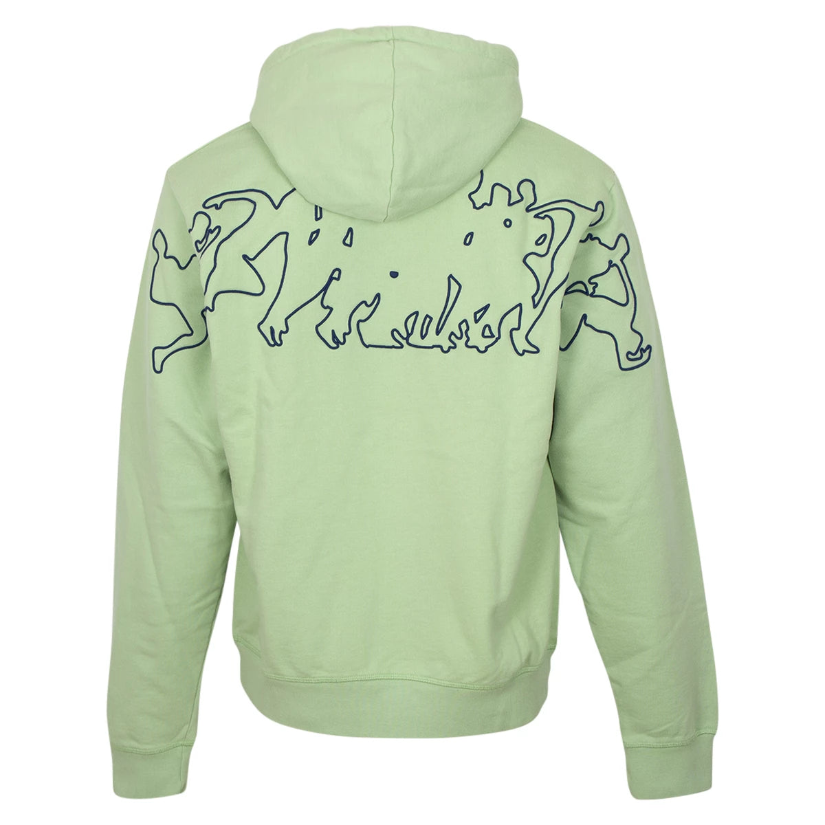 ARTE  Antwerp Hoodie licht groen | Hank back multi runner