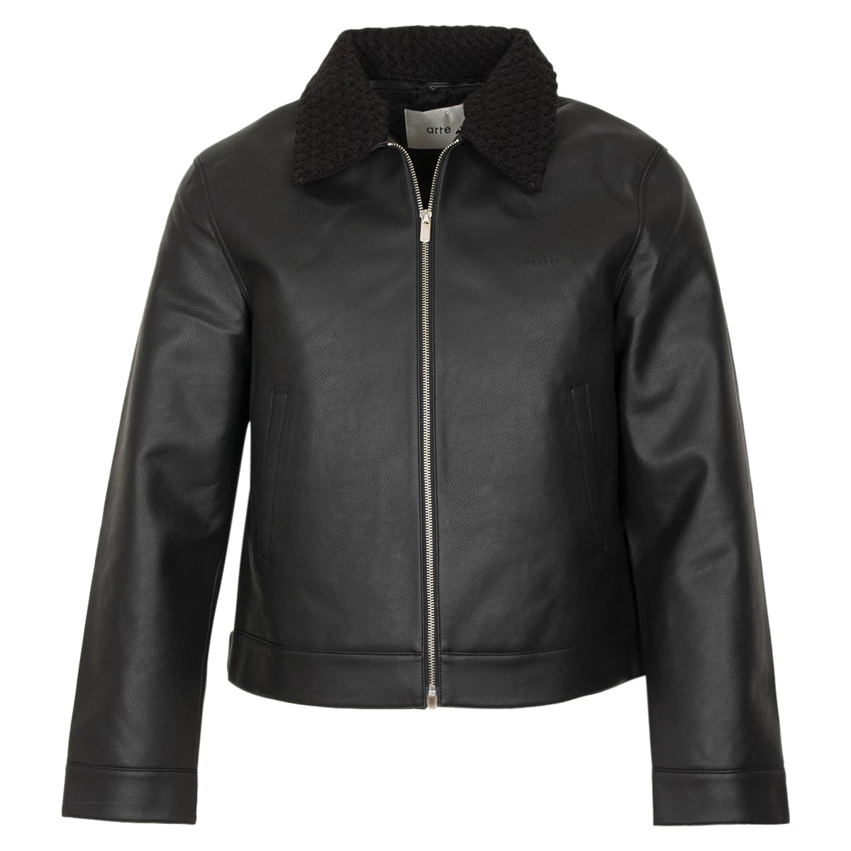 ARTE  Antwerp Jacket zwart | Jasper Collar