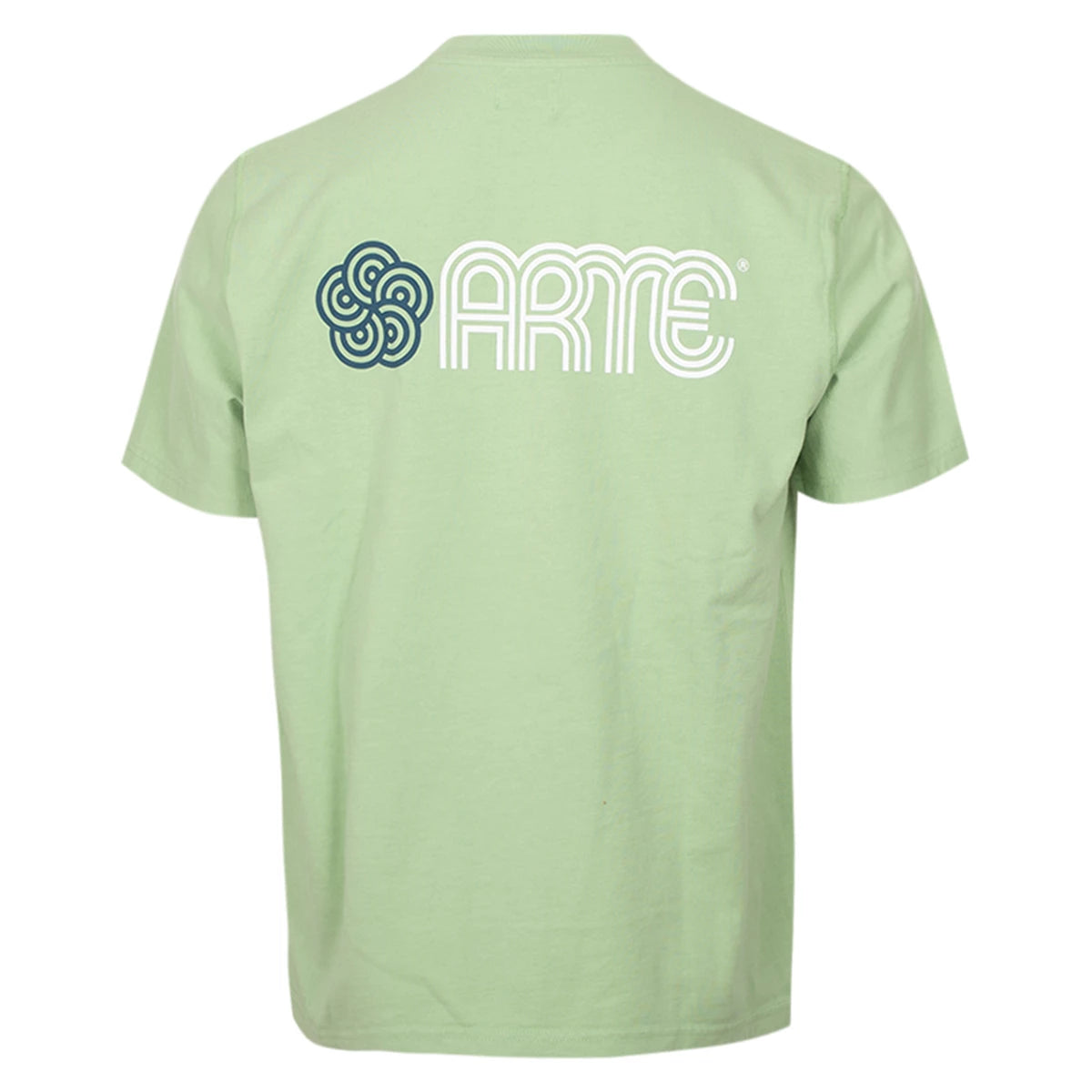 ARTE  Antwerp T-shirt groen | Teo Circle Flower