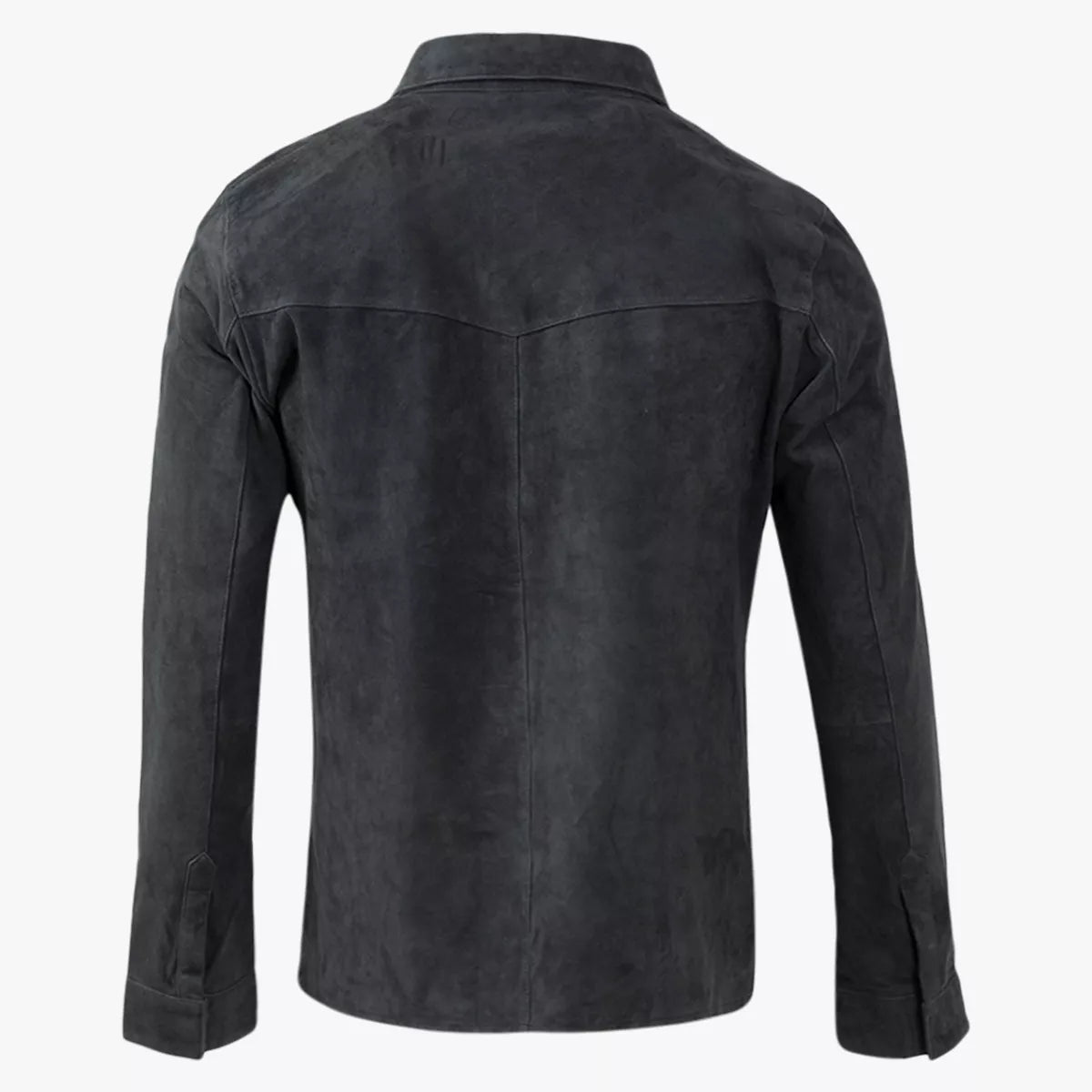 Alter Ego Overshirt Suede Donkerblauw | Robert