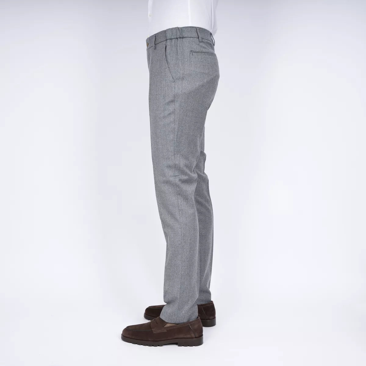 Berwich Pantalon Licht Grijs | Morello Elax