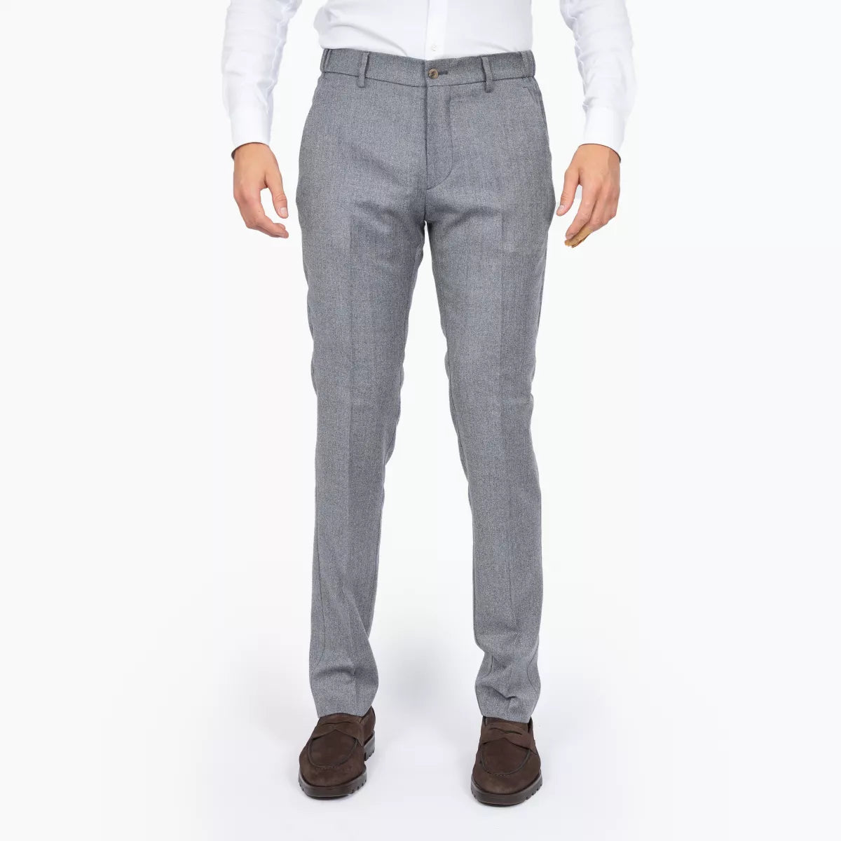 Berwich Pantalon Licht Grijs | Morello Elax