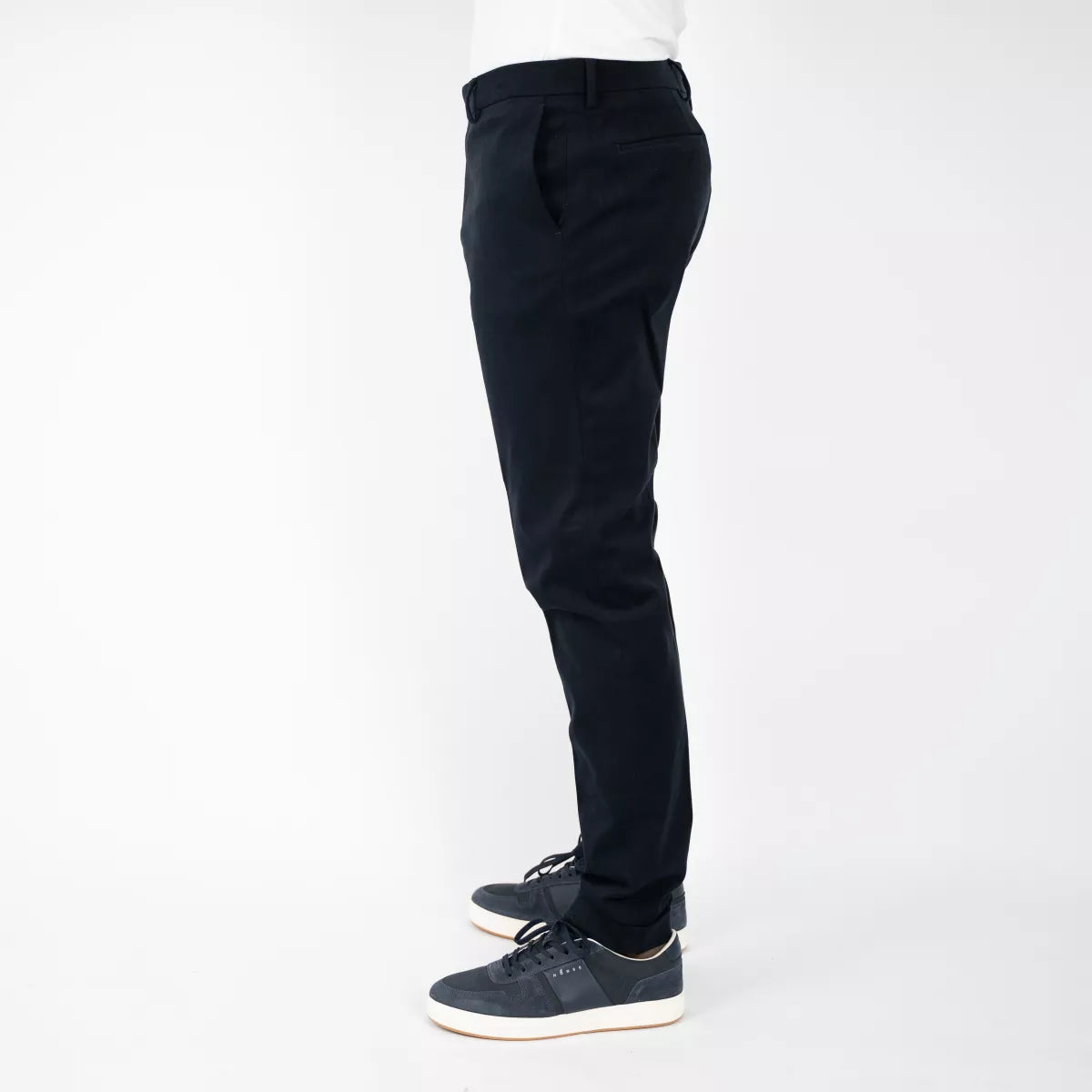 Berwich pantalon donkerblauw | Retro